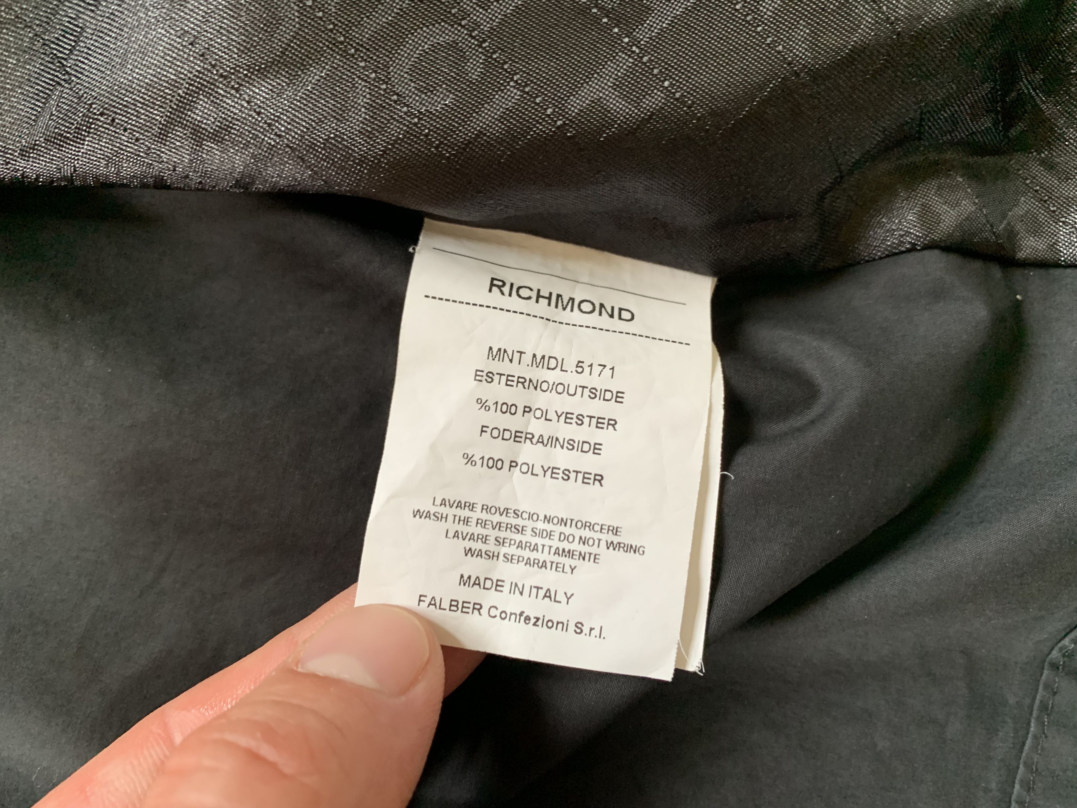 John Richmond John Richmond Denim Black Jacket Size US M / EU 48-50 / 2 - 9 Thumbnail