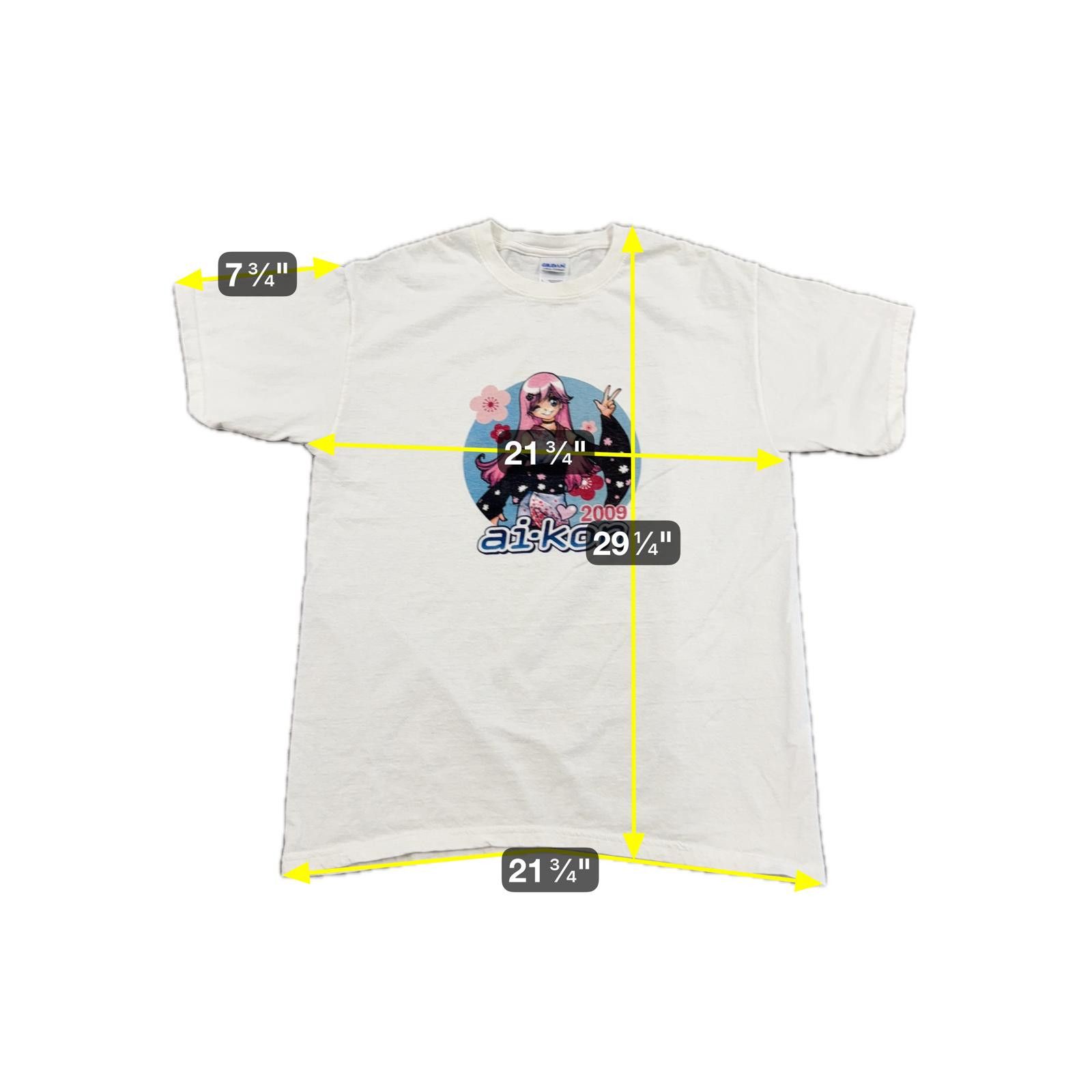 Gildan 1st Ai-kon Anime Comic Con Shirt Winnipeg 2009 Very Rare - L Size US L / EU 52-54 / 3 - 4 Thumbnail