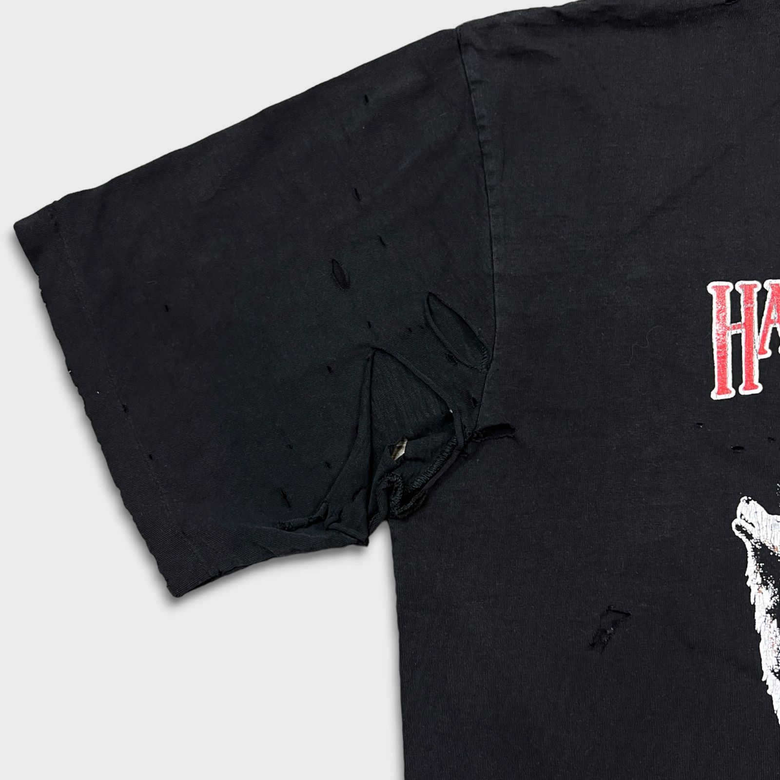 Harley Davidson × Vintage VTG 90s Harley Davidson Shirt Large Run In Wild Thrashed Tee Size US L / EU 52-54 / 3 - 6 Thumbnail