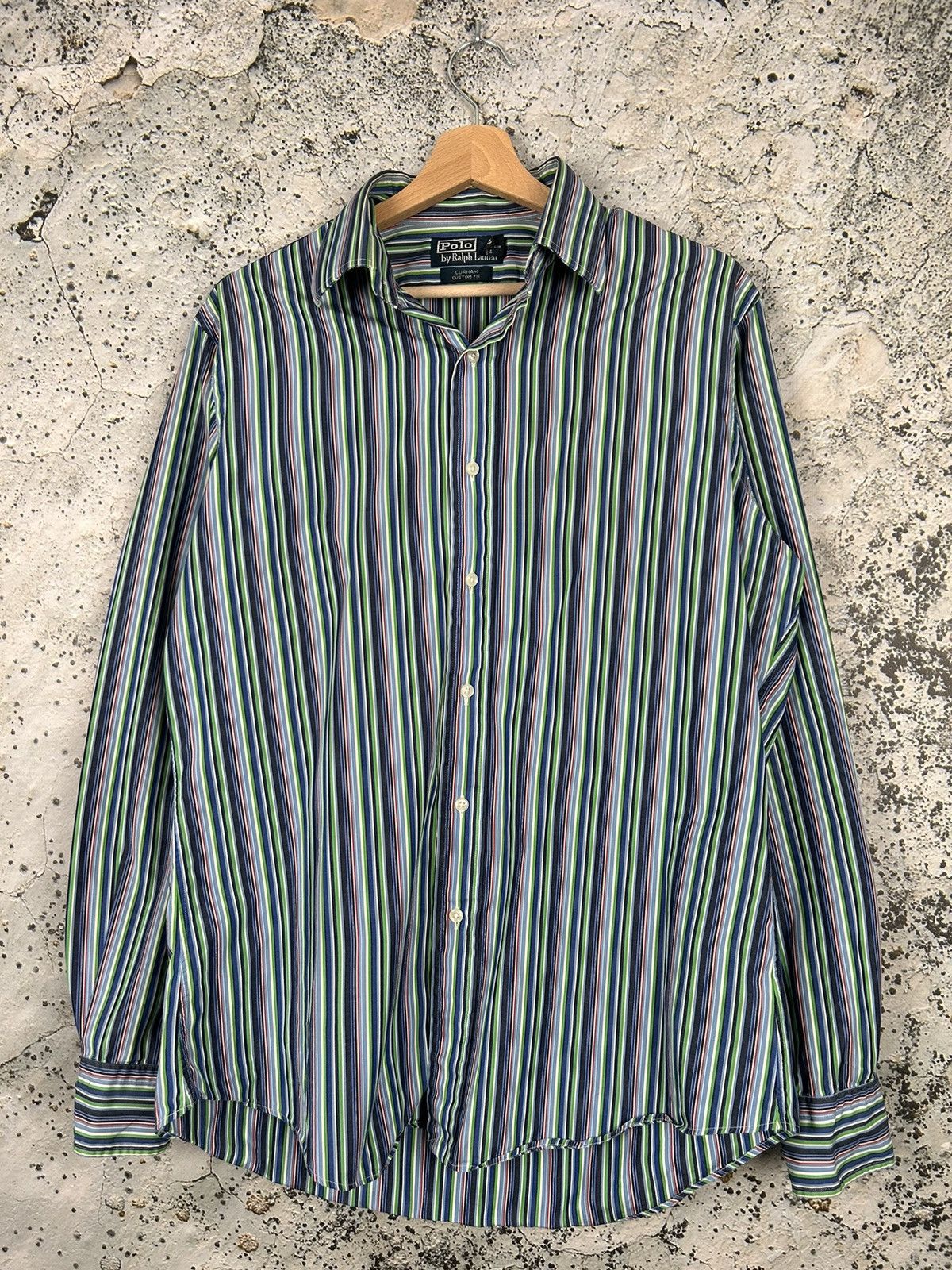 Polo Ralph Lauren Vintage Polo Ralph Lauren Striped 90s Shirt Archival Hype Size US M / EU 48-50 / 2 - 1 Thumbnail