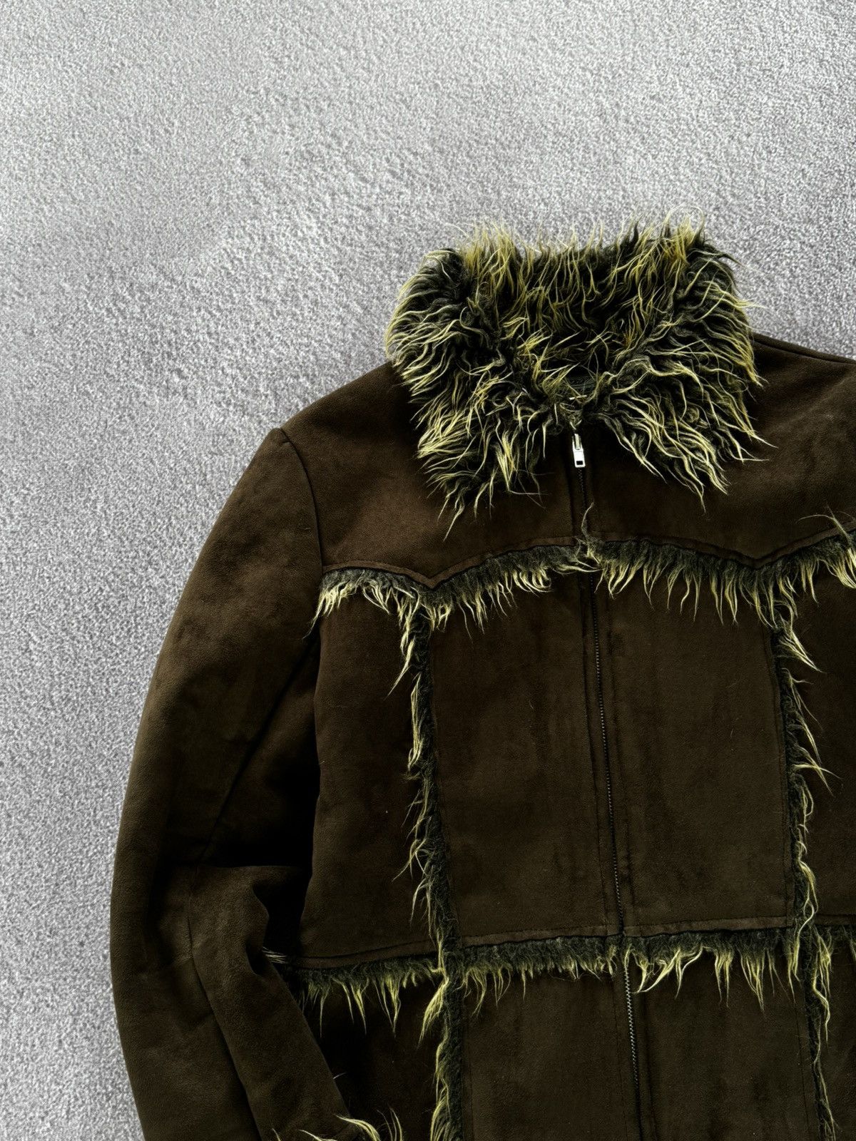 If Six Was Nine Y2K If Six Was Nine Style Glamour Faux Fur Jacket Size L / US 10 / IT 46 - 4 Thumbnail