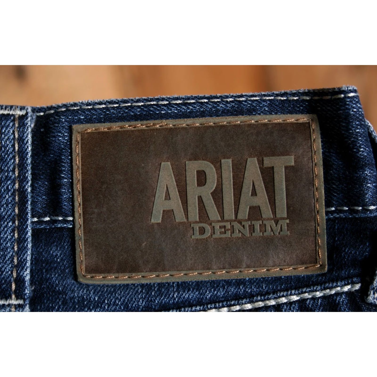 Ariat ARIAT M4 Low Rise Boot Fit Stretch Denim Blue Jeans 42x30 Mens Jeans Bootcut Regular Blue 90s? Size US 42 / EU 58 - 6 Thumbnail
