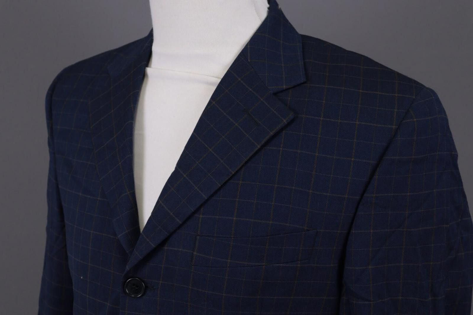Missoni Missoni Made in Italy Men's Blue Sport Coat Blazer Jacket Size US M / EU 48-50 / 2 - 11 Thumbnail