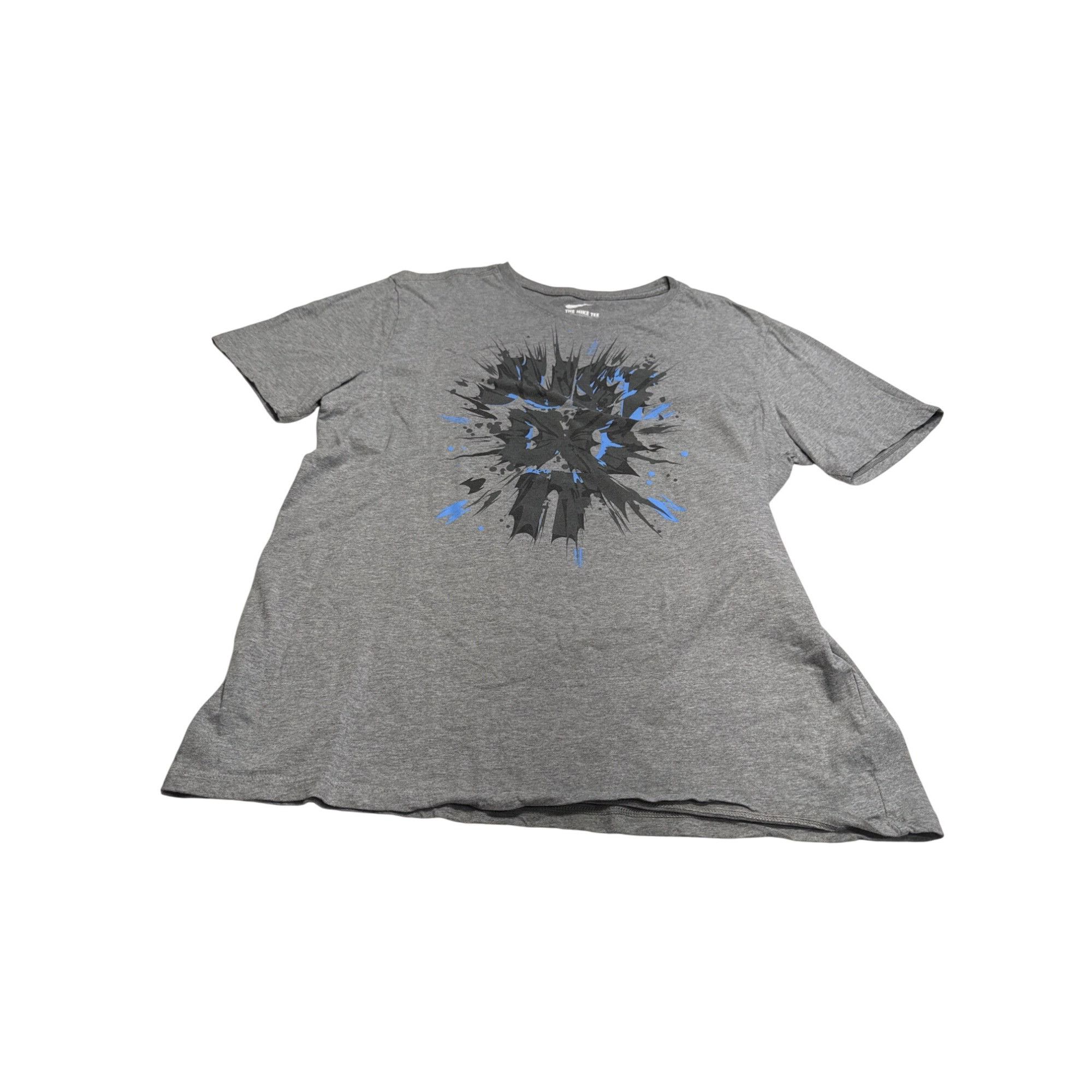 Nike Nike Mens Grey Graphic Athletic T-Shirt Size L SKU 7271 Size US L / EU 52-54 / 3 - 1 Thumbnail
