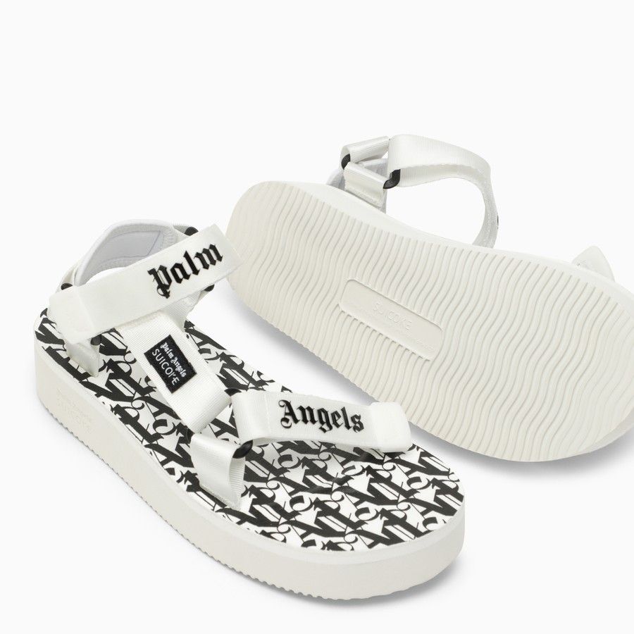 Palm Angels o1d2blof0924 Sandals In White Size US 6.5 / IT 36.5 - 5 Thumbnail