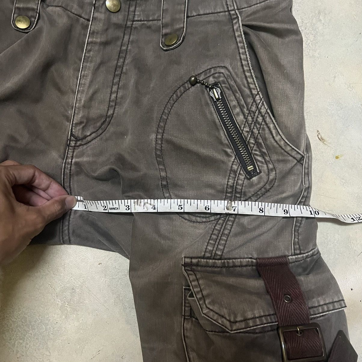Tete Homme Tete Homme Issey Miyake Multipockets Cargo Pants Size US 29 - 11 Thumbnail