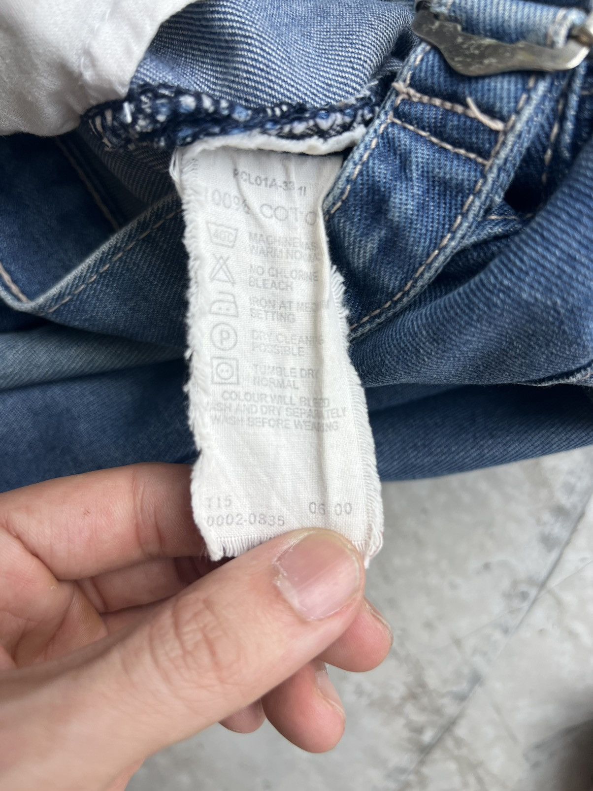 Levi's Levis Engineered Twisted Jeans Buckle Back Actual 32x33 Size US 32 / EU 48 - 9 Thumbnail
