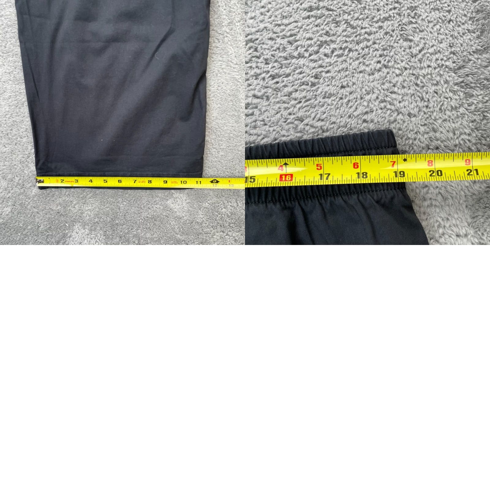 Vintage VINTAGE LL bean Pants Womens 18P Black Favorite Fit Cotton Wide Leg Ripstop Hiking Boot Size 40" / US 18 - 8 Thumbnail
