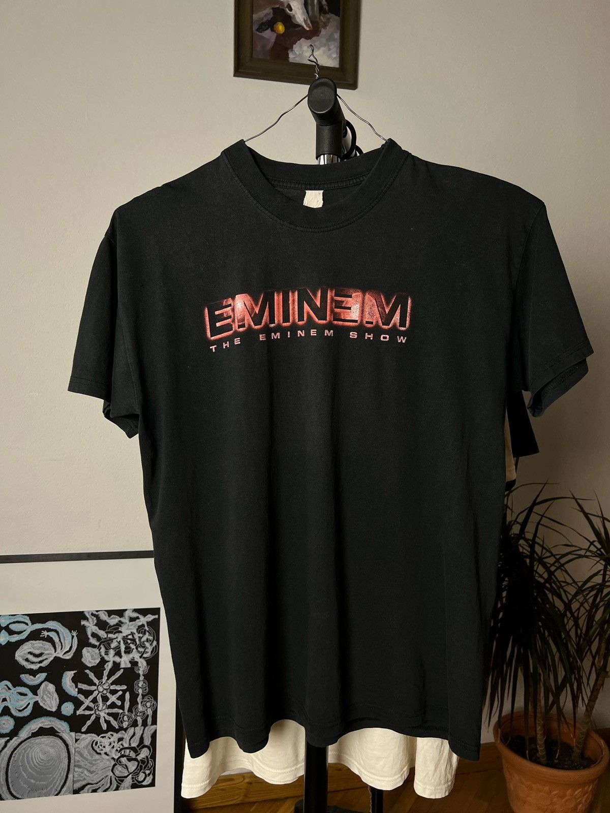 Band Tees Vintage Eminem 00s Album Rap Graphic HipHop Tee-Shirt Size US XL / EU 56 / 4 - 2 Thumbnail