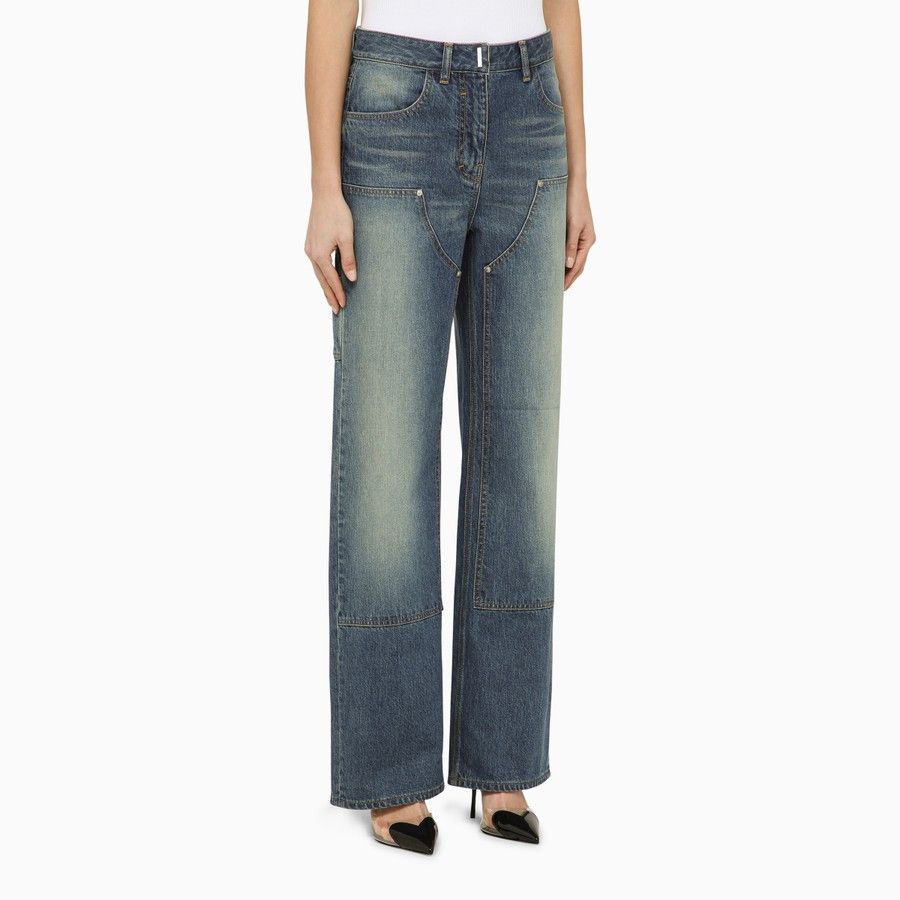 Givenchy o1d2blof0824 Jeans in Deep Blue Size 28" / US 6 / IT 42 - 3 Thumbnail