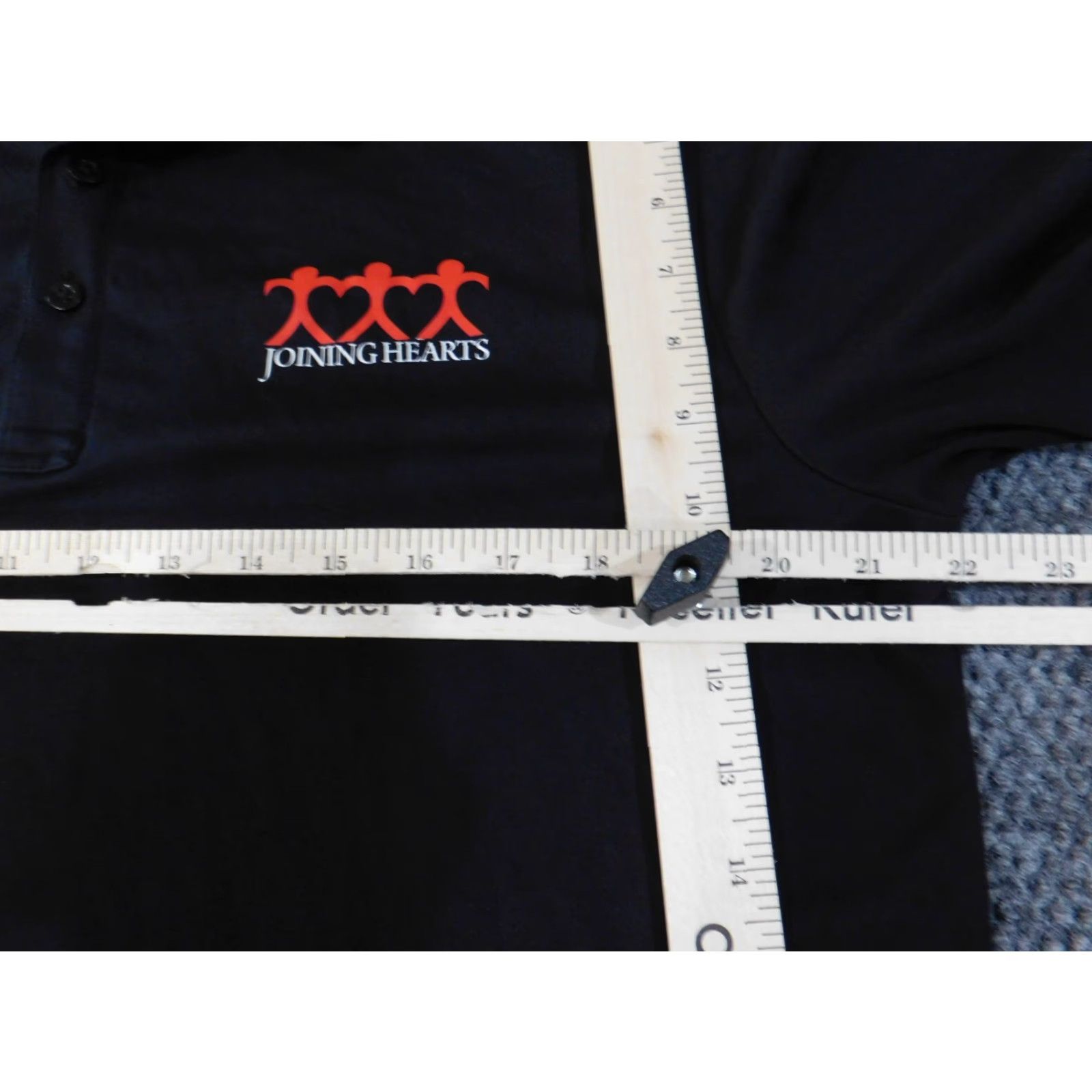 TravisMathew Travis Mathew Polo L Mens Black Stretch Performance Cotton Polyester Short Sleeve Golf Classic Logo Shirt Size US L / EU 52-54 / 3 - 6 Thumbnail