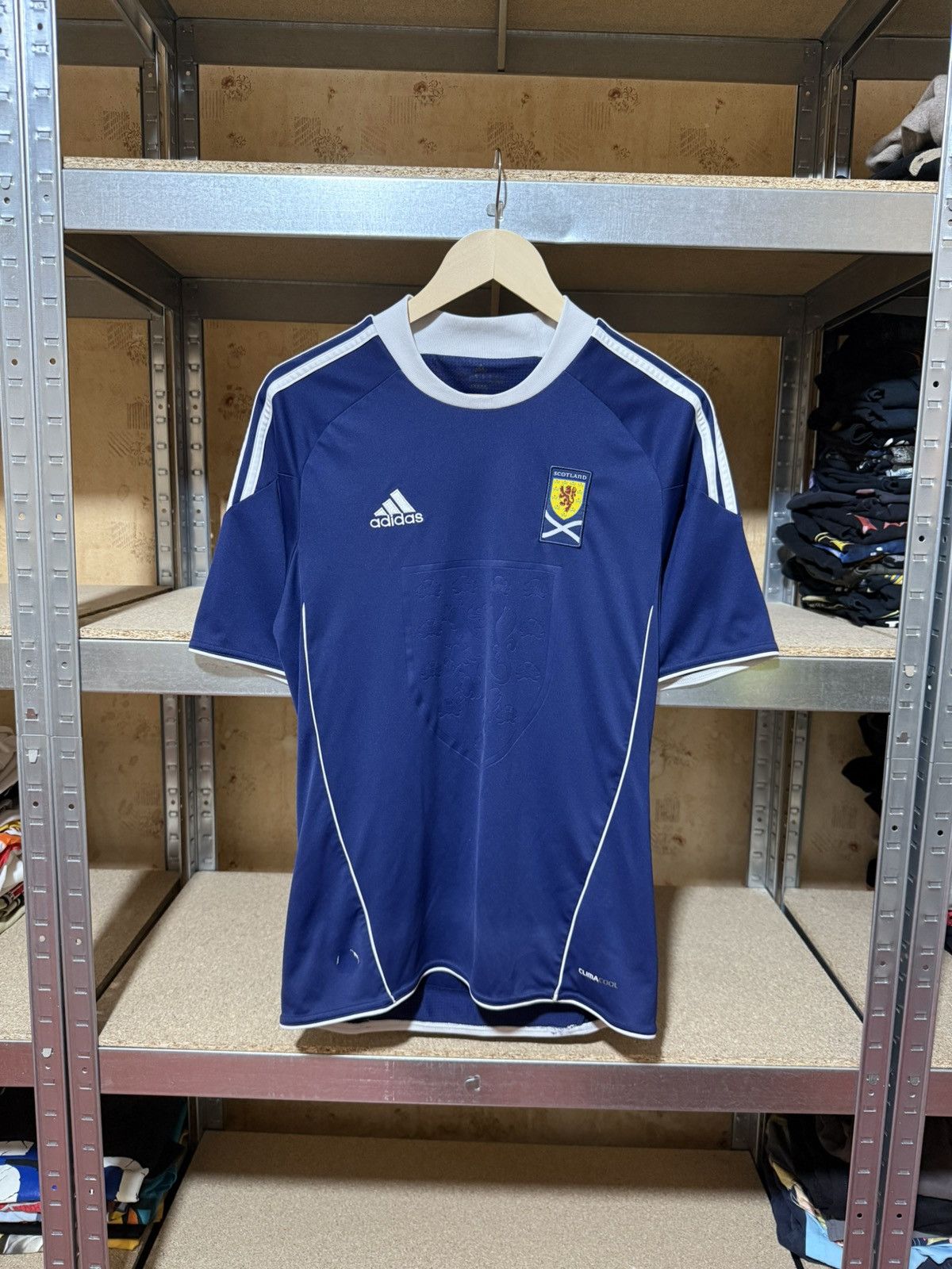 Adidas × Vintage Vintage Adidas Scotland 2010 2011 Home Soccer Jersey Size US S / EU 44-46 / 1 - 1 Thumbnail