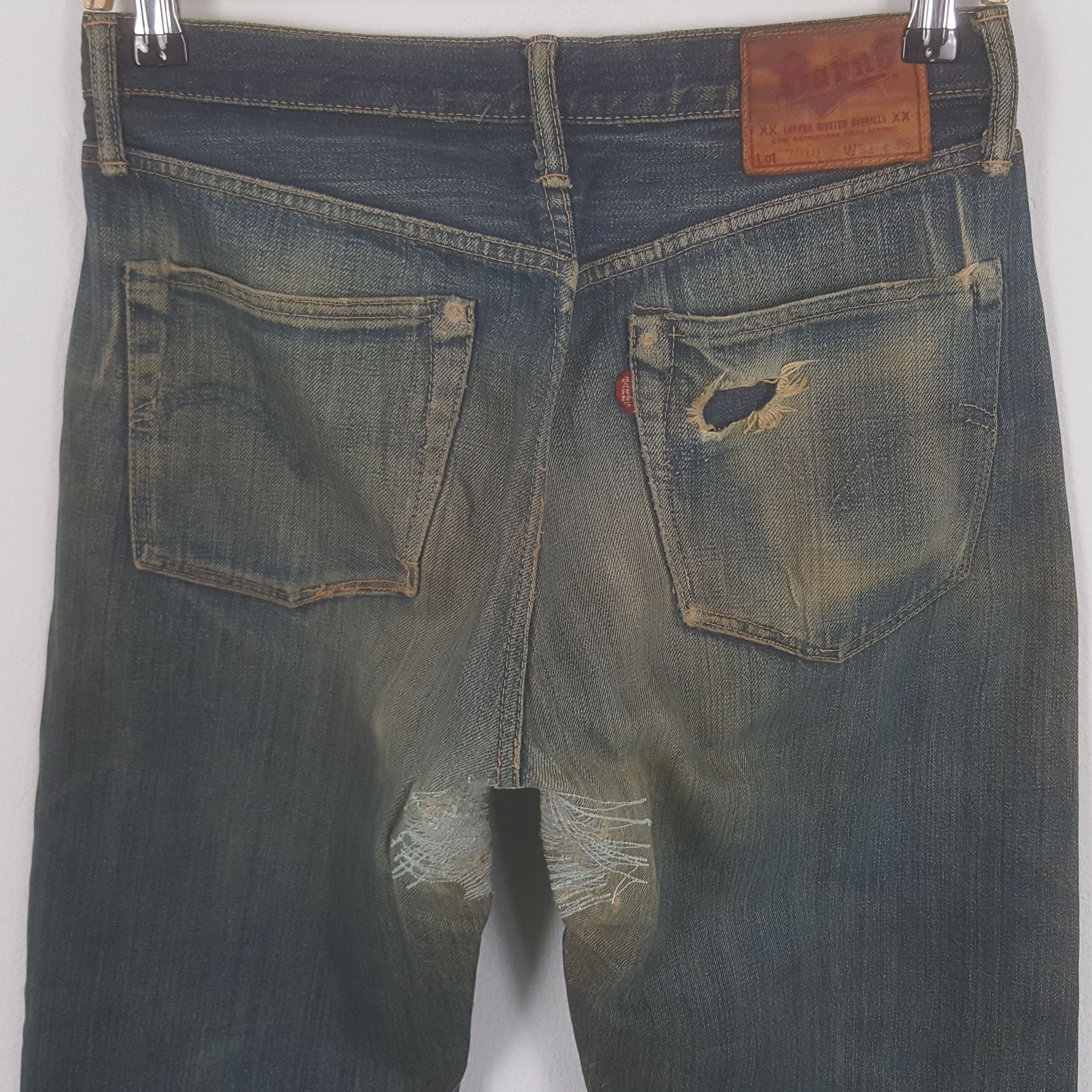 Japanese Brand Vintage Barns Japanese Style Selvedge Denim Jeans Size US 28 / EU 44 - 2 Thumbnail
