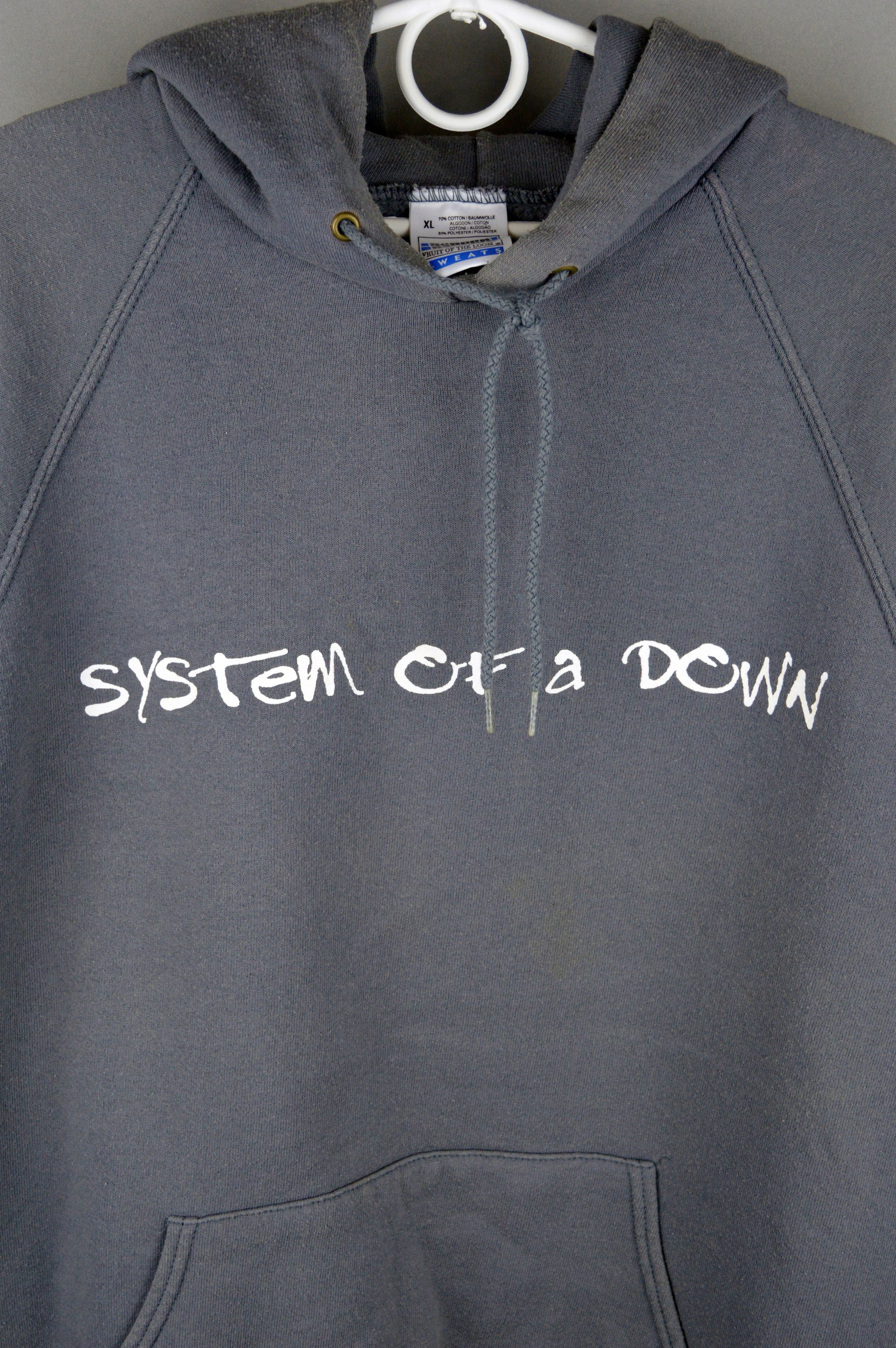 Vintage System Of A Down hoodie Size US XL / EU 56 / 4 - 6 Thumbnail