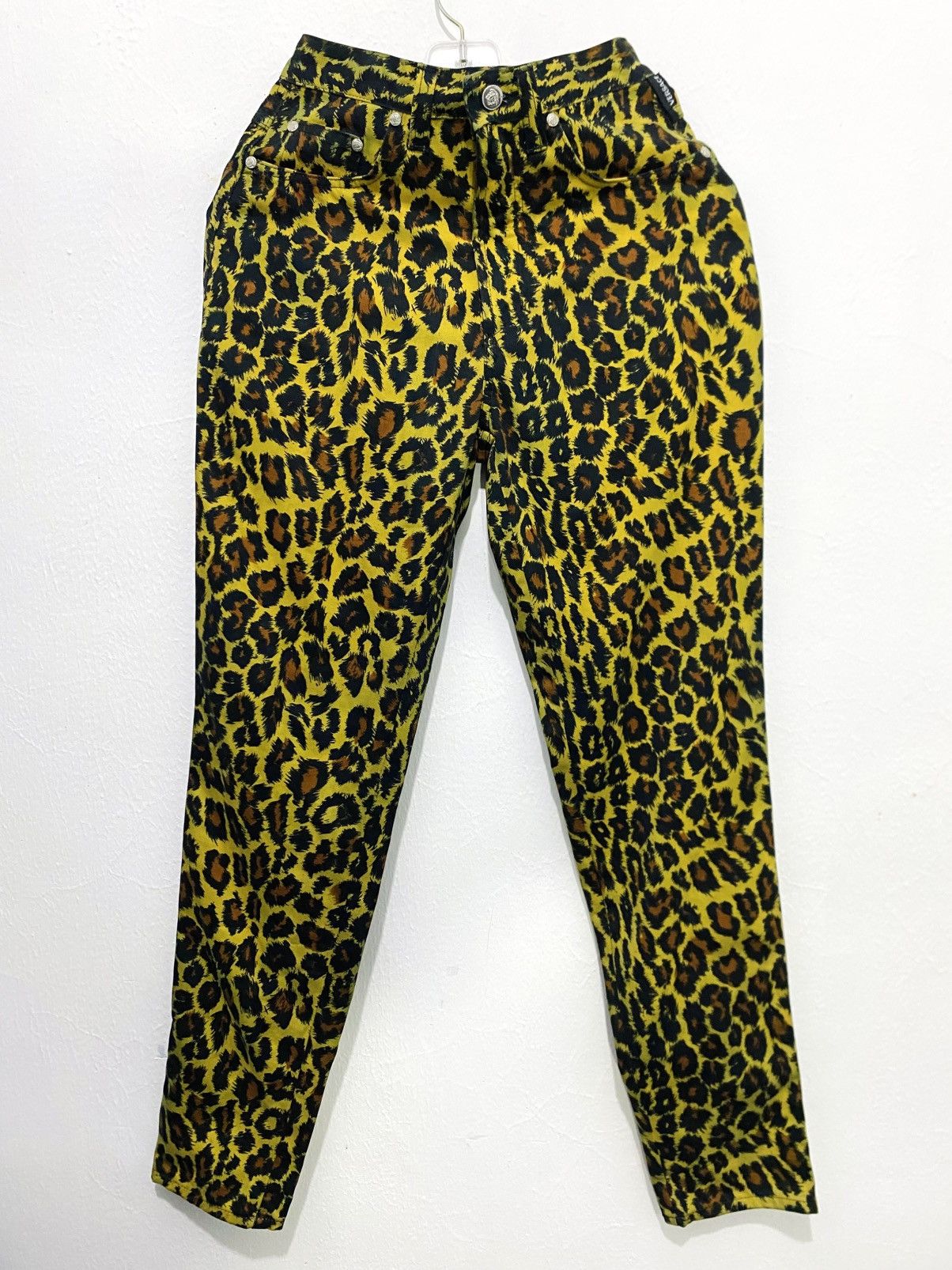 Versace Jeans Couture Versace Jeans Couture Leopart Pants italy Size US 29 - 1 Thumbnail