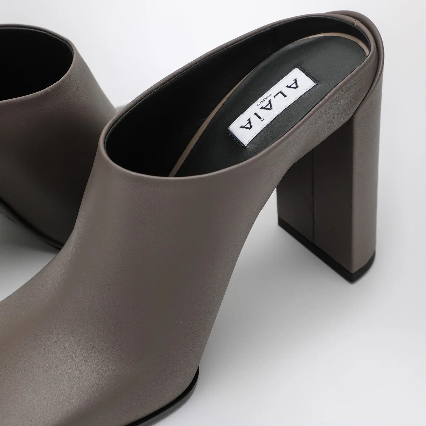 Alaia o1d2blof0426 Square-toe Mules in Brown Size US 9 / IT 39 - 5 Thumbnail