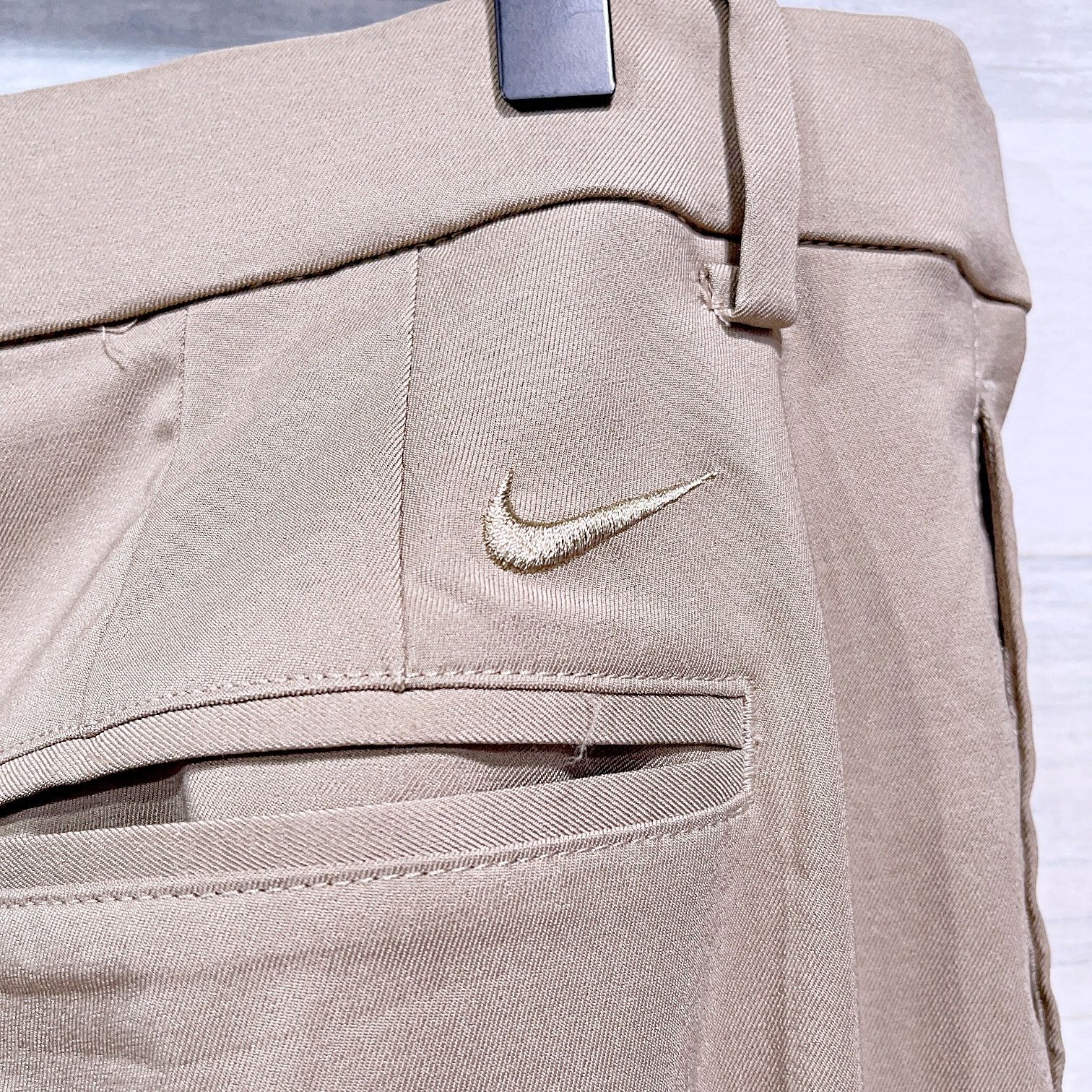 Nike NIKE Flat Front Performance Golf Pants Beige Mens 38x32 Size US 38 / EU 54 - 6 Thumbnail