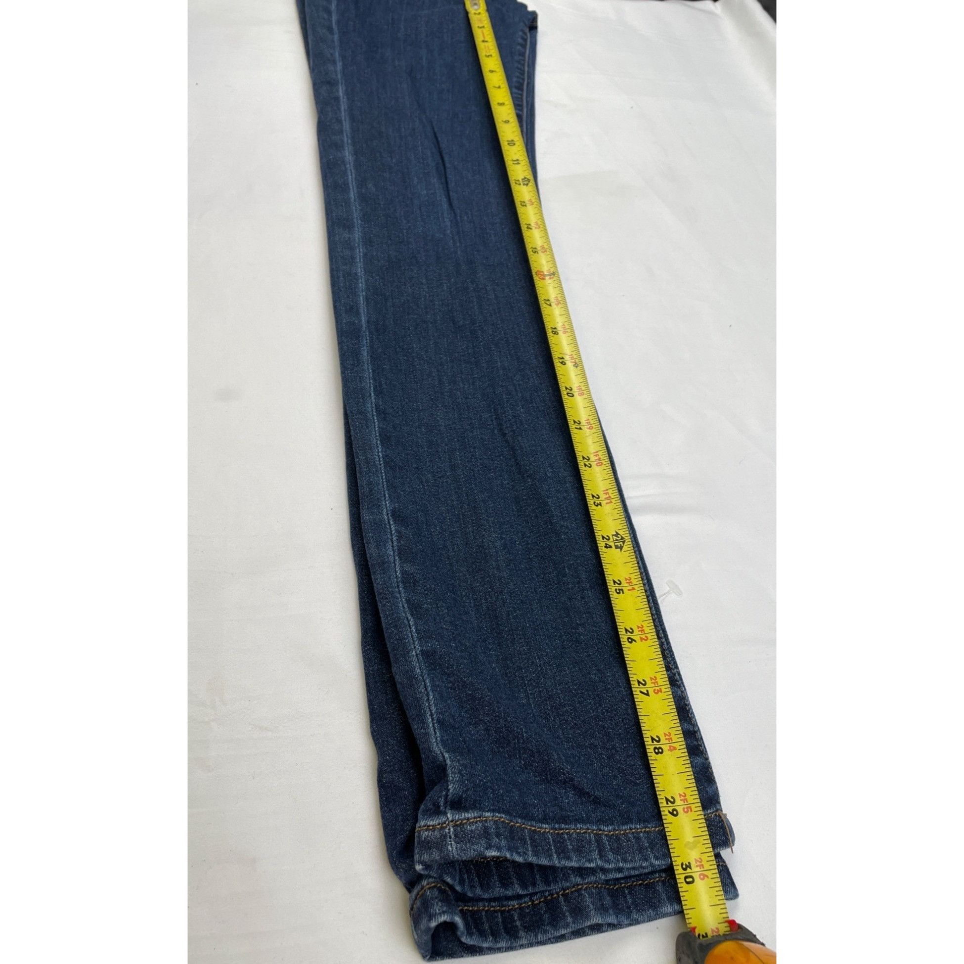 Lauren Ralph Lauren Lauren Ralph Lauren Women's Blue Skinny Jeans Size 4 (26x30) Size 27" / US 4 / IT 40 - 9 Thumbnail