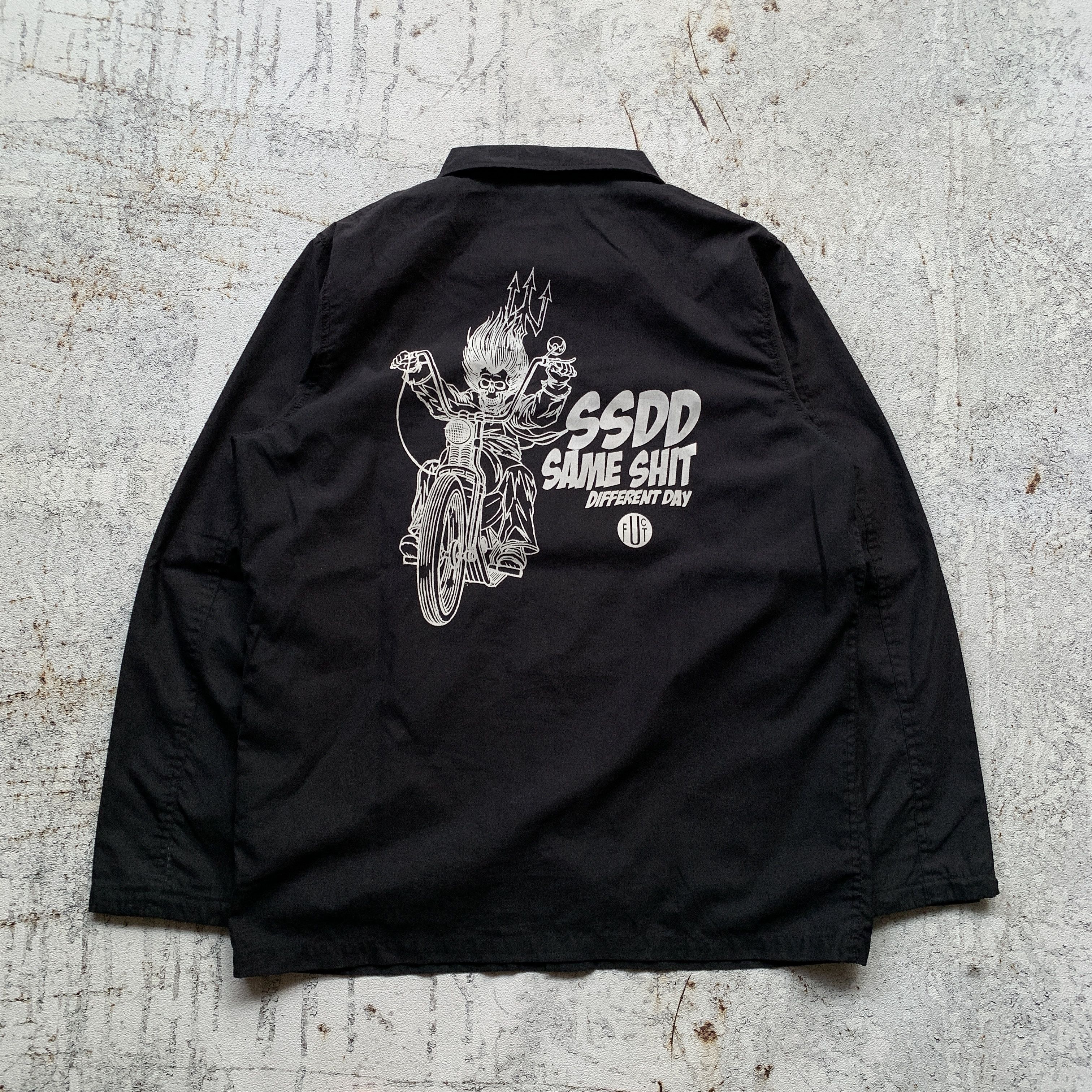 FUCT FUCT SSDD Ghost Riders Coach Jacket Size US S / EU 44-46 / 1 - 11 Thumbnail