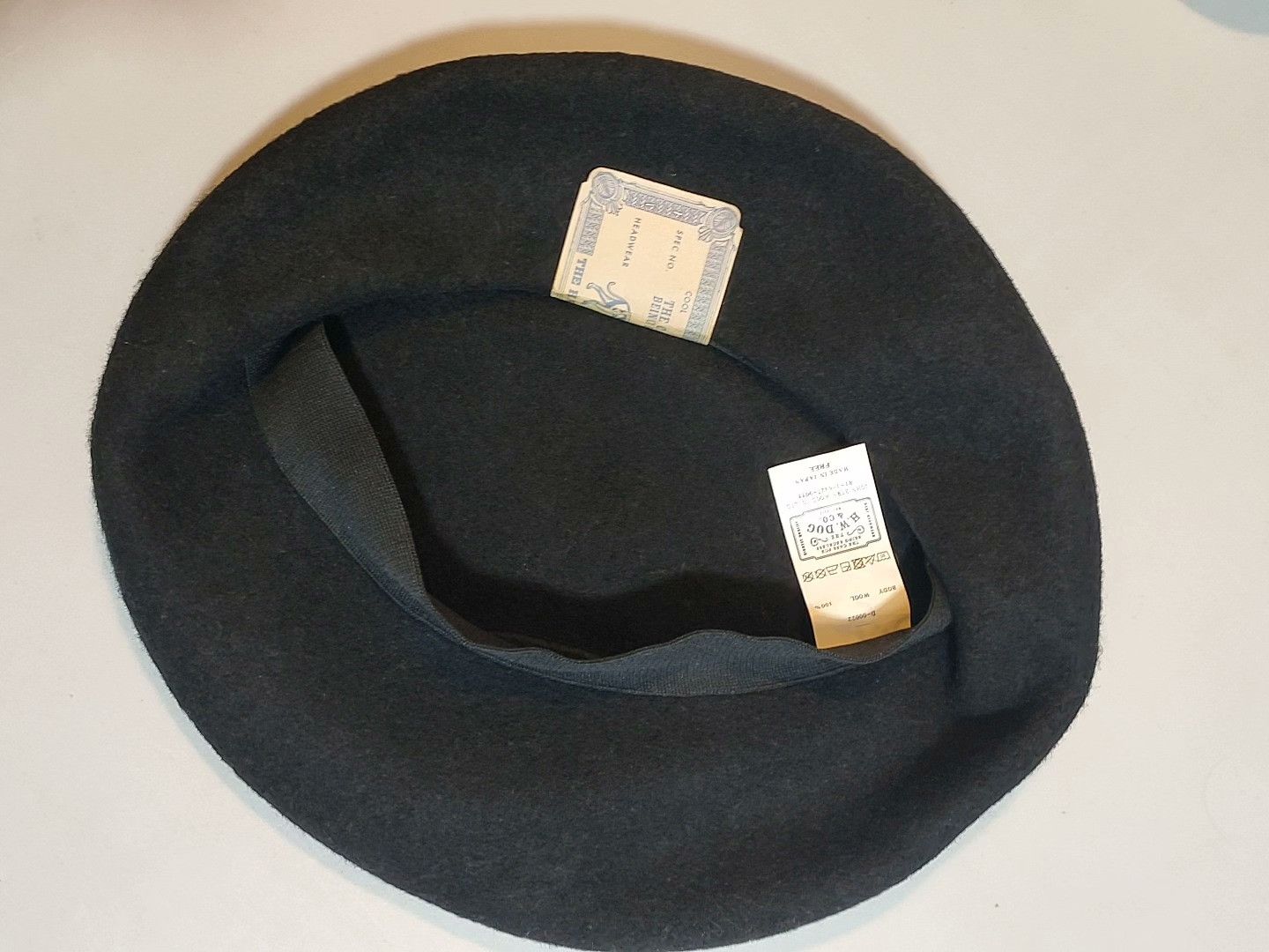 THE H.W.DOG&CO. HW DOG 100% Wool Japan Made Hat Size ONE SIZE - 1 Thumbnail