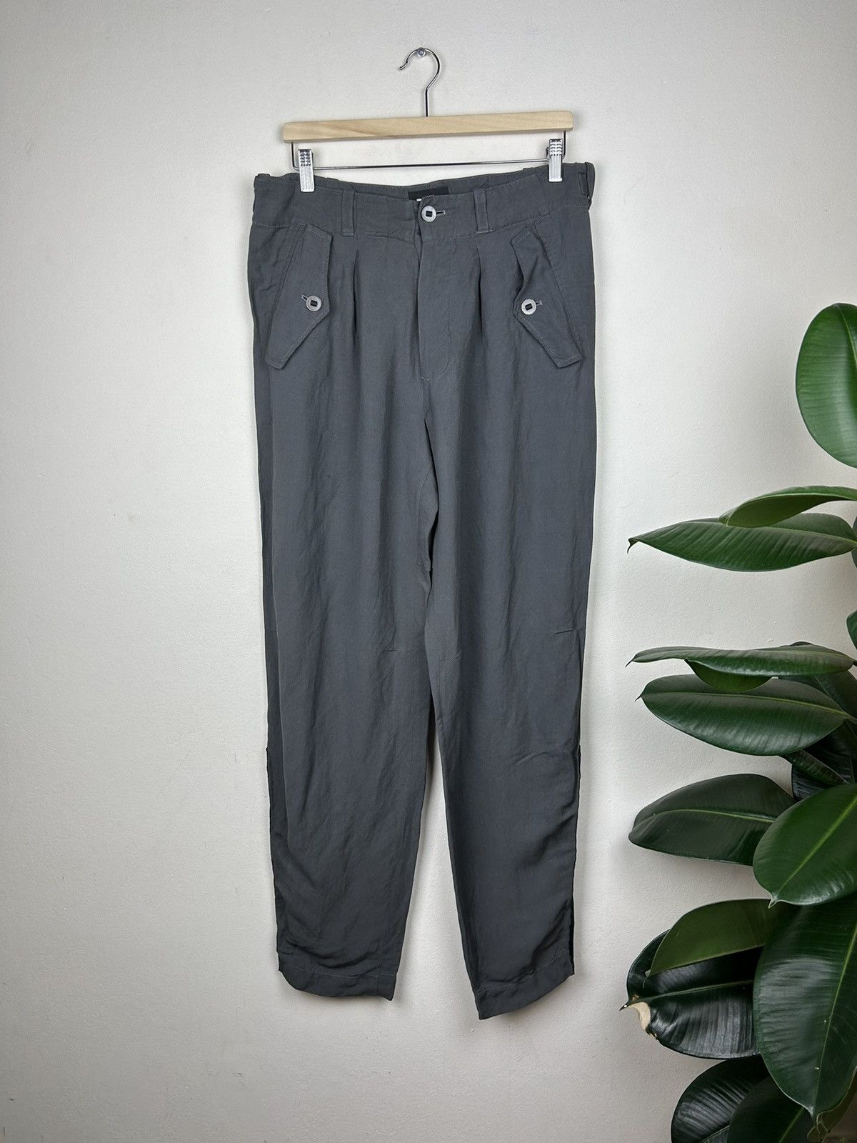 20471120 × John Richmond × Seditionaries John Richmond Biker Multi Zips Distressed Skinny Jeans Size US 32 / EU 48 - 1 Thumbnail