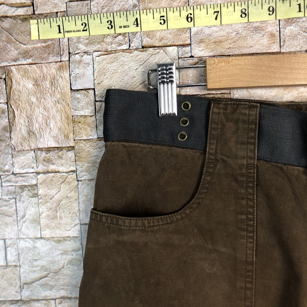 Japanese Brand O.N.G Jeans utility tactical Cargo Multipocket Pants #A355 Size US 31 - 7 Thumbnail