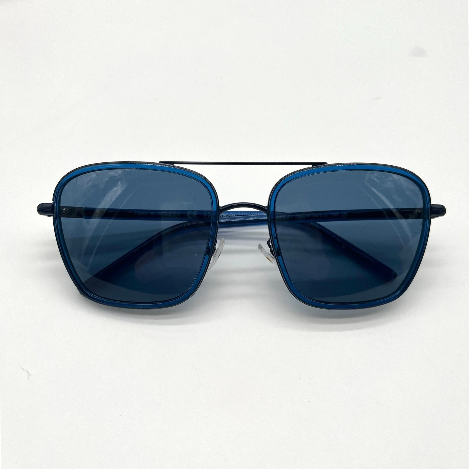 Tory Burch TORY BURCH NWOT Blue Transparent Sunglasses, Case & Dustbag Size ONE SIZE - 3 Thumbnail