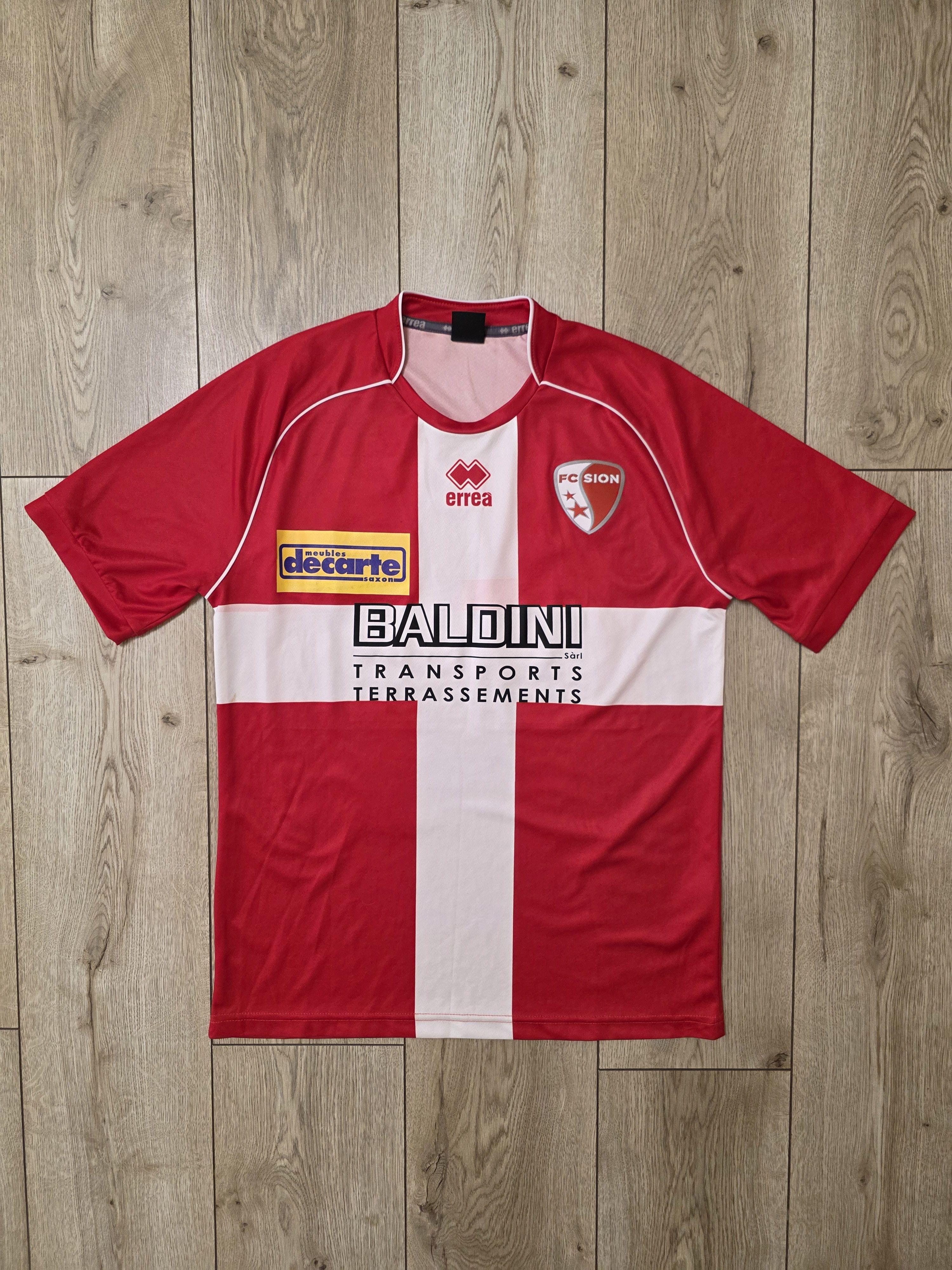 All Sport FC SION 2012 2013 AWAY FOOTBALL SHIRT SOCCER JERSEY Size US M / EU 48-50 / 2 - 1 Thumbnail