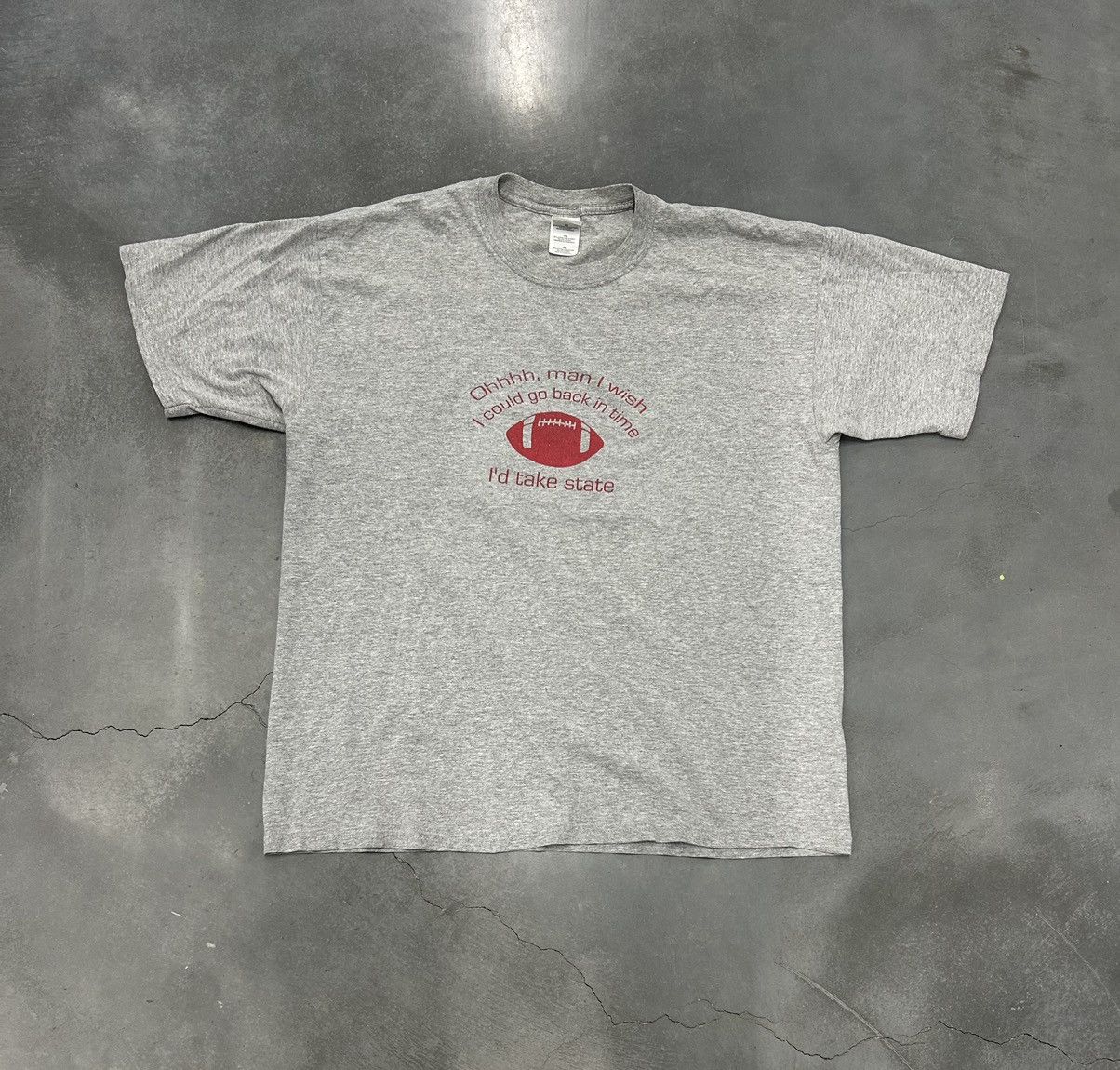 Gildan Y2K football saying tee Size US XL / EU 56 / 4 - 1 Thumbnail