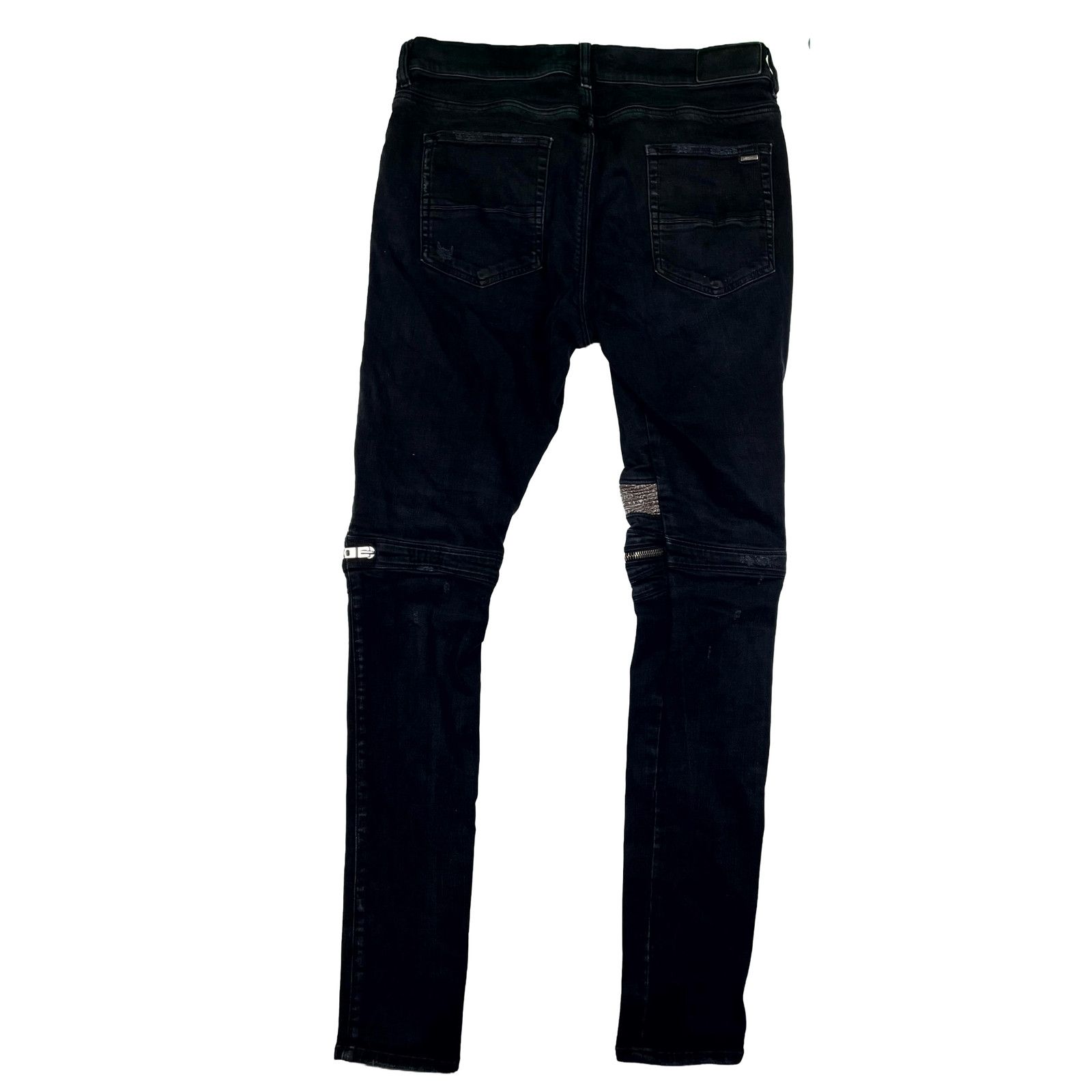 Amiri Amiri MX2 Paisley Black & Brown Jeans Size US 36 / EU 52 - 2 Thumbnail