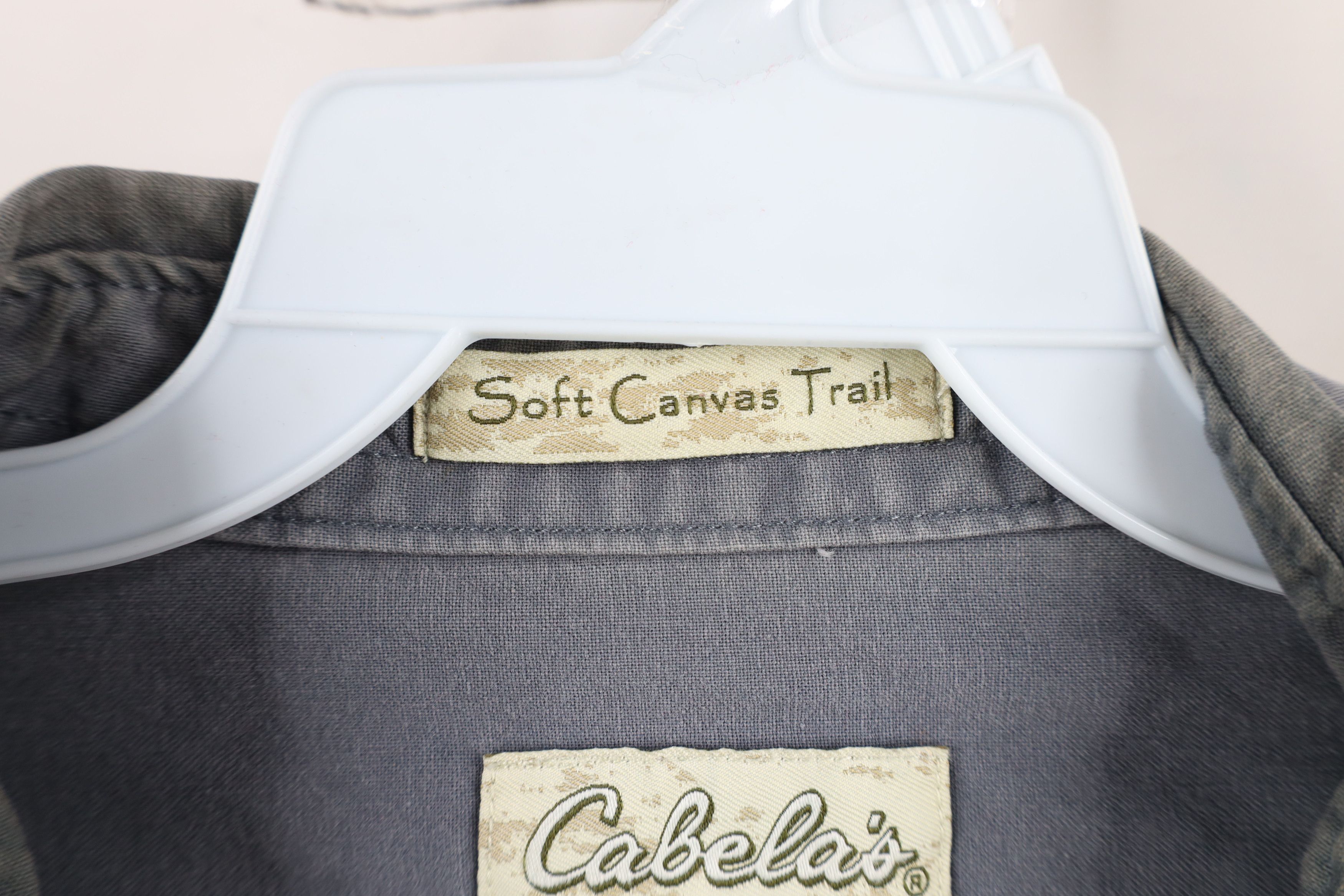 Cabelas × Vintage Vintage Cabelas Elbow Patch Soft Canvas Twill Button Shirt Size US XL / EU 56 / 4 - 10 Thumbnail