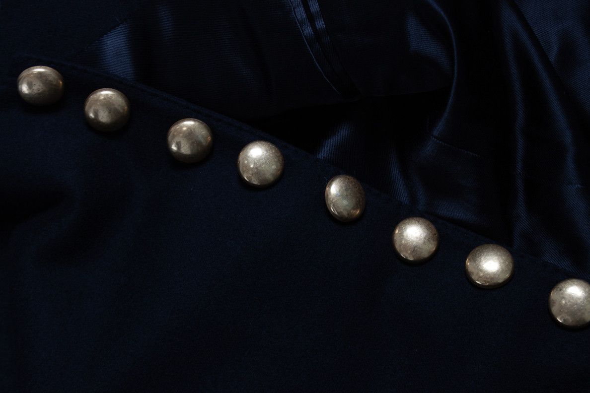 Saint Laurent Paris Saint Laurent, Military officer wool coat in black 2016 Size US L / EU 52-54 / 3 - 6 Thumbnail