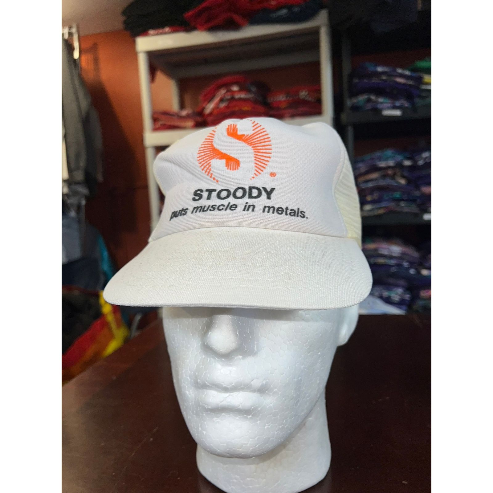 Vintage Vintage Stoody Hat Muscle In Metals Tech Welding Snapback OS Size ONE SIZE - 3 Thumbnail