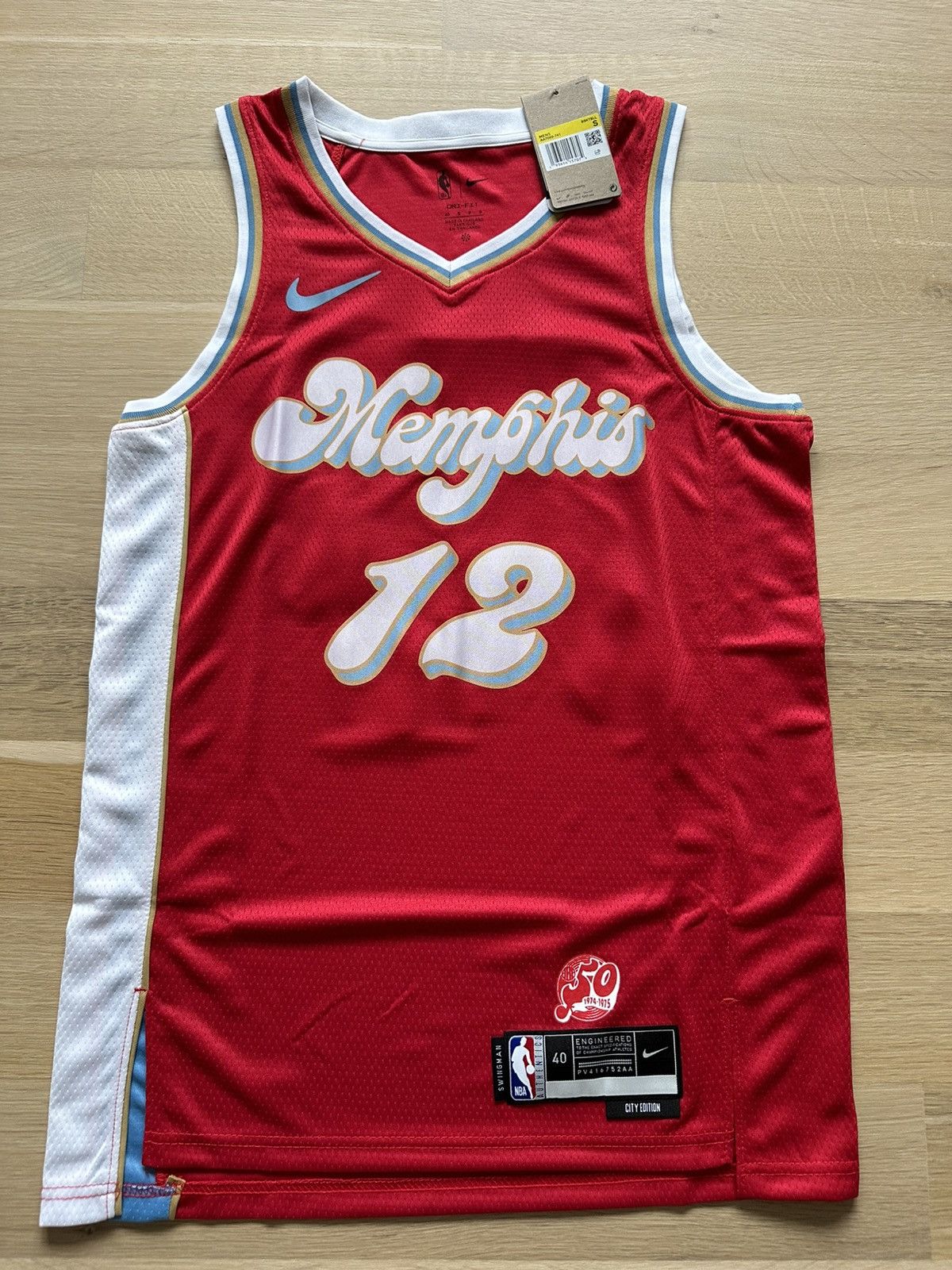 Nike Ja Morant Grizzlies City edition jersey Size US S / EU 44-46 / 1 - 1 Thumbnail