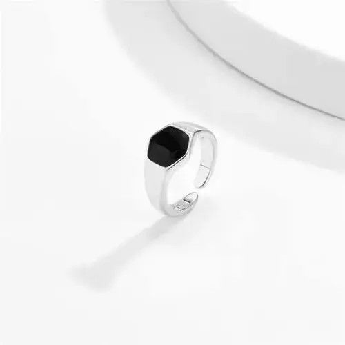Japanese Brand Men's ring with stone Size ONE SIZE - 3 Thumbnail