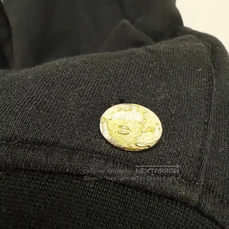 Chanel Chanel Black Cotton Women's Jacket . Size XXS / US 00 / IT 34 - 5 Thumbnail