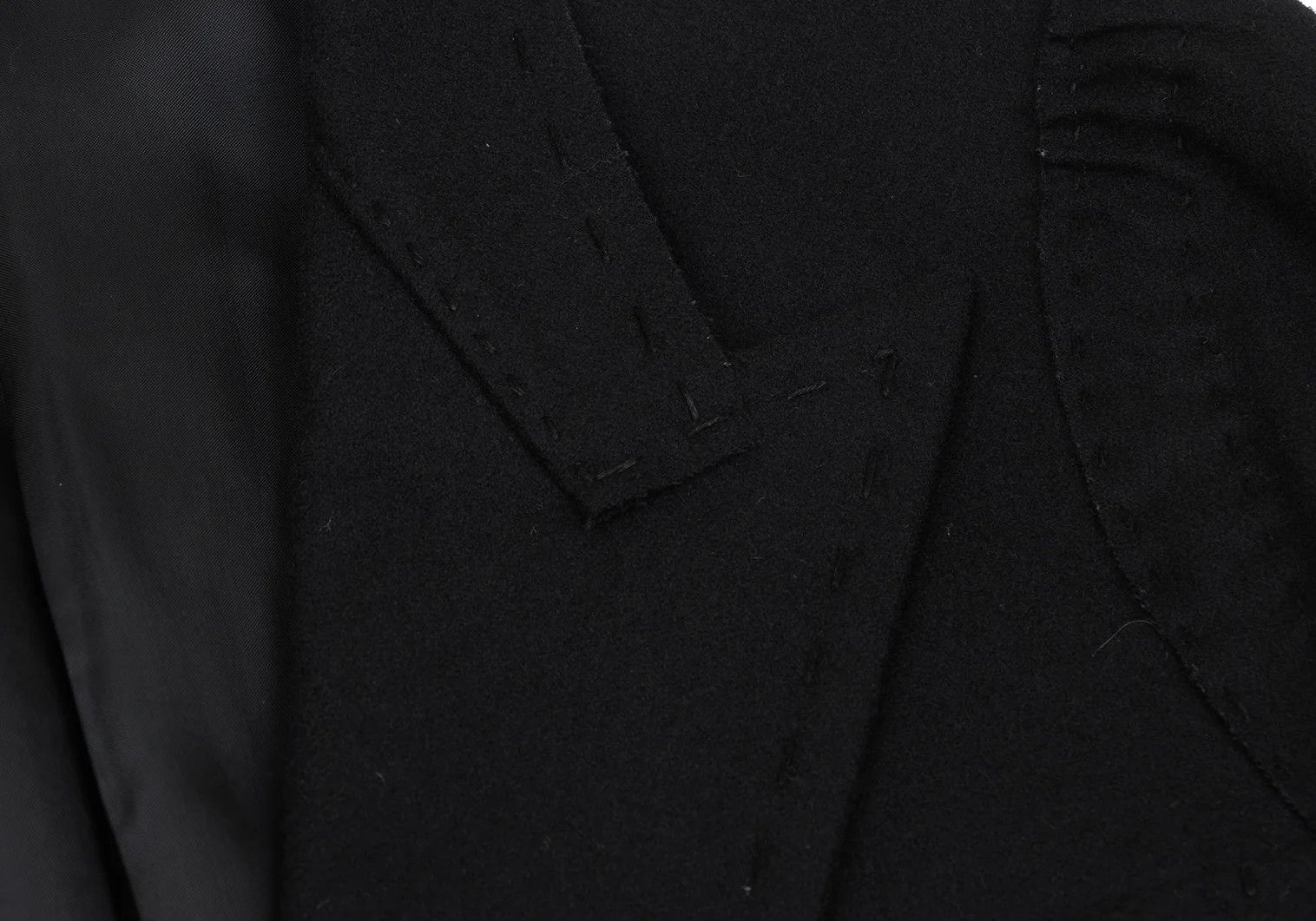 Yohji Yamamoto Yohji Yamamoto Wool Cut Stitch Design Jacket Size US L / EU 52-54 / 3 - 5 Thumbnail