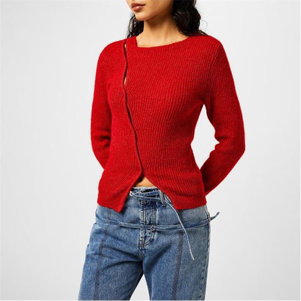 Jacquemus o1g2r1mq1024 Cardigan in Red Size M / US 6-8 / IT 42-44 - 5 Thumbnail