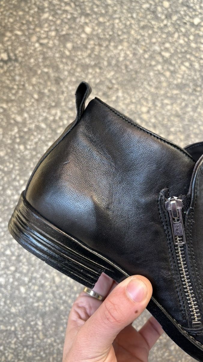 Other Handmade Italian Leather Ankle Boot 41 Minimalist Design Size US 8 / EU 41 - 2 Thumbnail