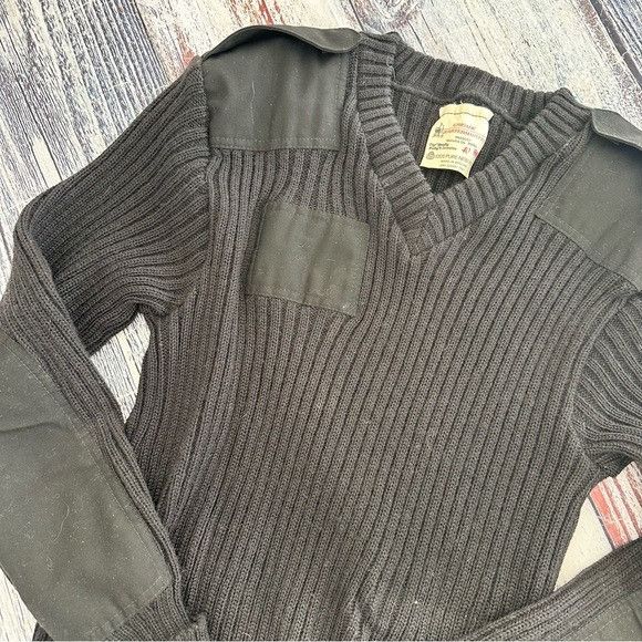 Vintage Vintage Military 100% Wool Brigade Quartermaster Men's Black Size US S / EU 44-46 / 1 - 3 Thumbnail