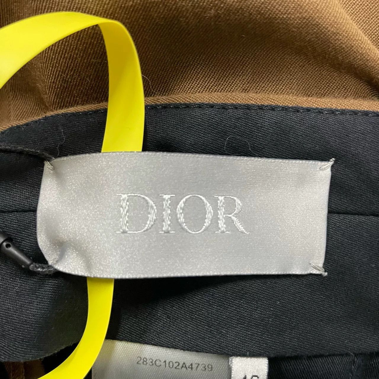 Dior Dior x Travis Scott Brown Embroidered Pants Size US 30 / EU 46 - 4 Thumbnail
