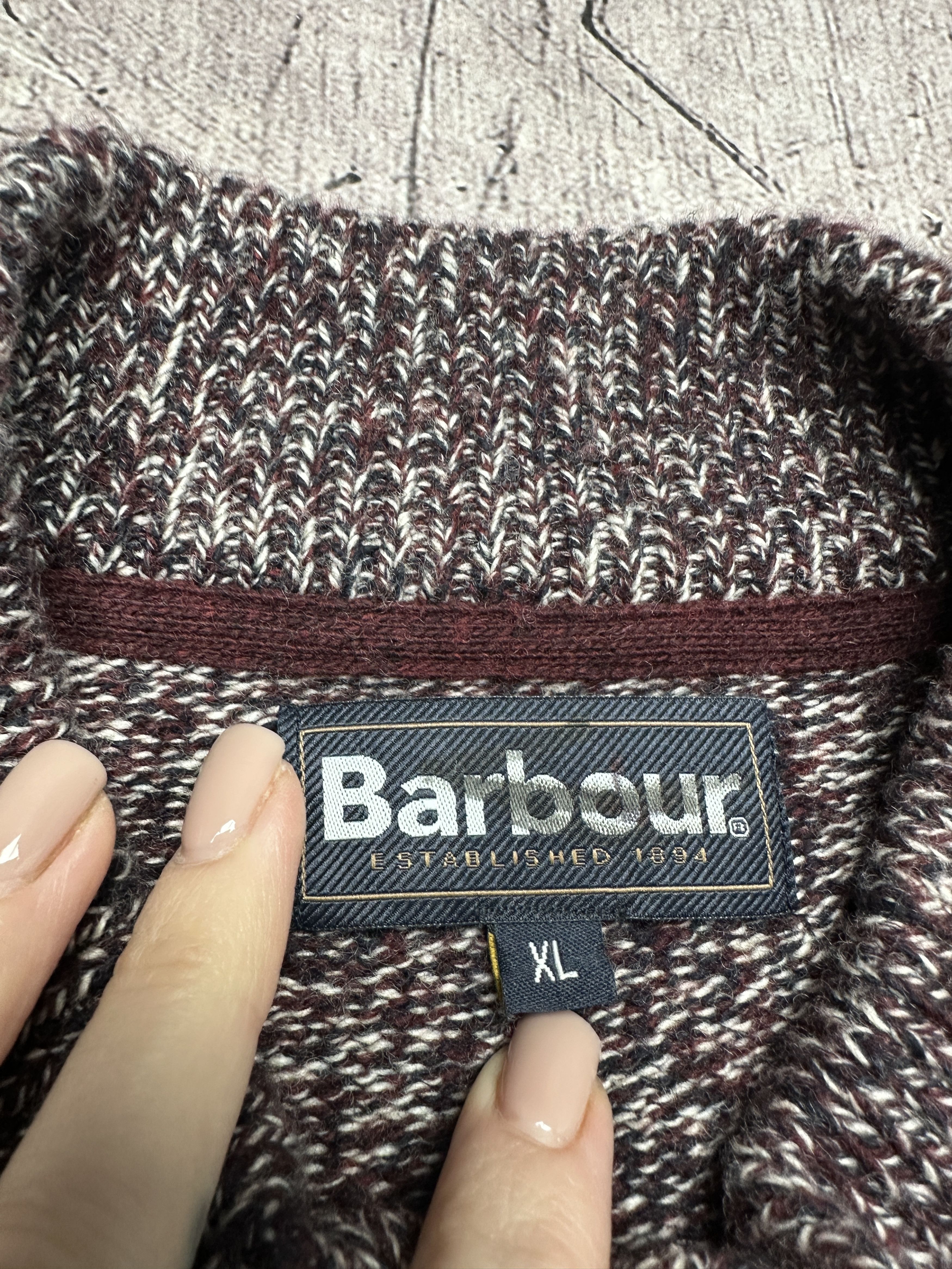 Barbour Barbour Mens Full Zip Wool Knit Sweater Size US XL / EU 56 / 4 - 3 Thumbnail