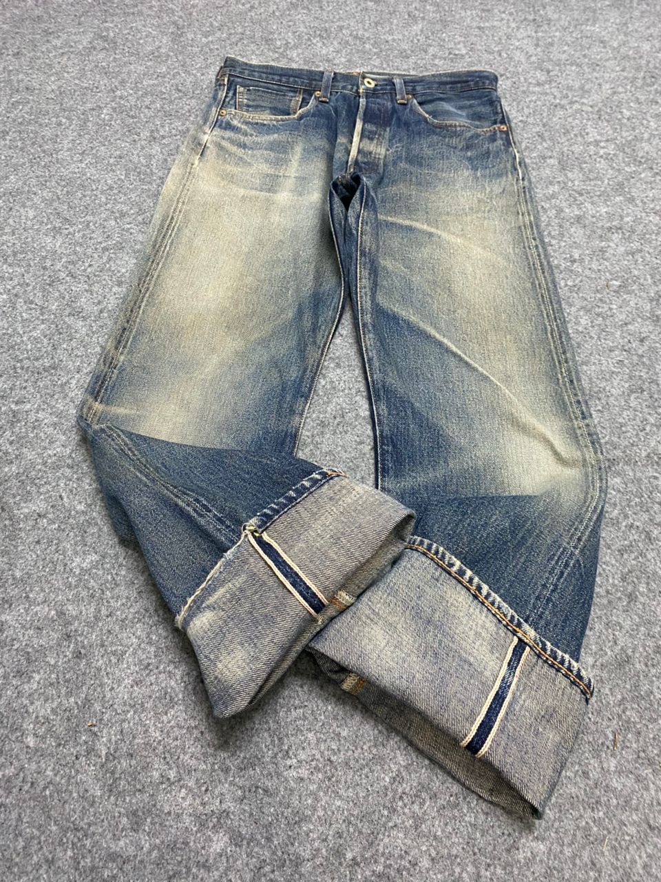Kapital Vintage Levis 501xx Ww2 Selvedge Redline Distressed Denim Size US 30 / EU 46 - 6 Thumbnail