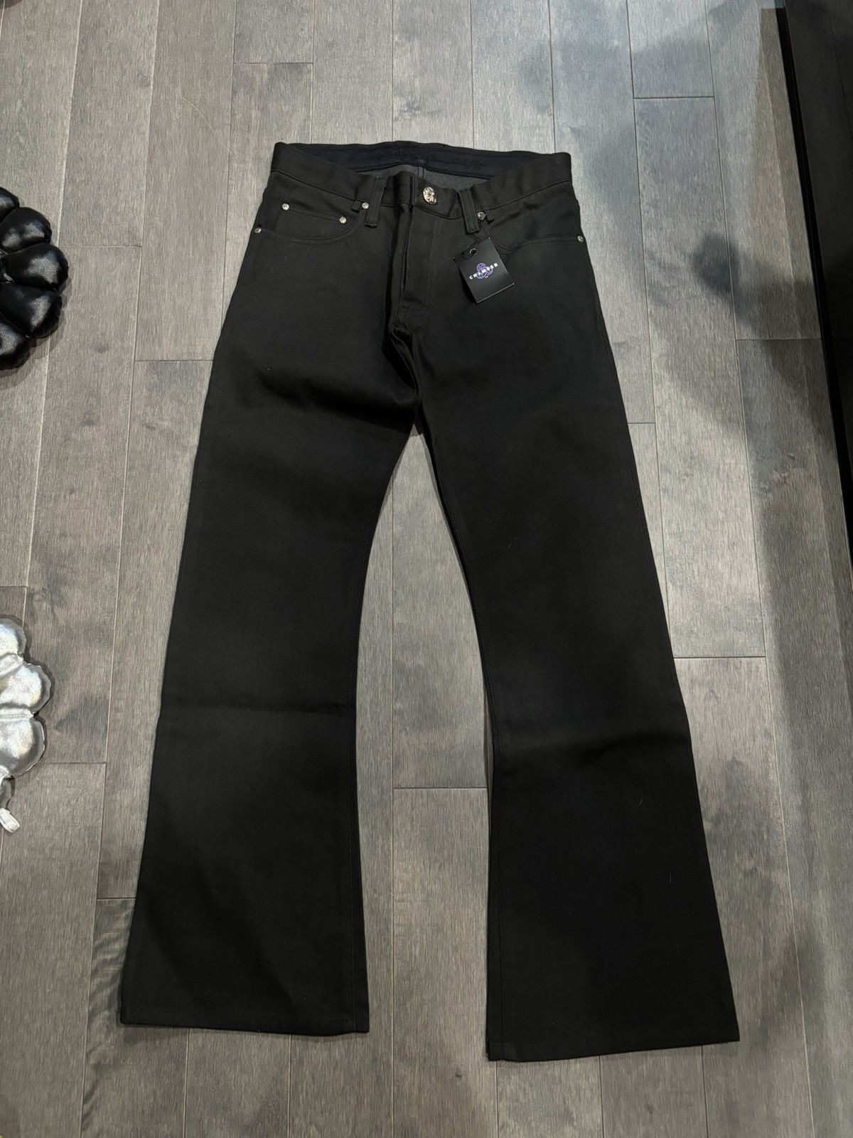 image of Chrome Hearts Jeans 33 Black, Men's