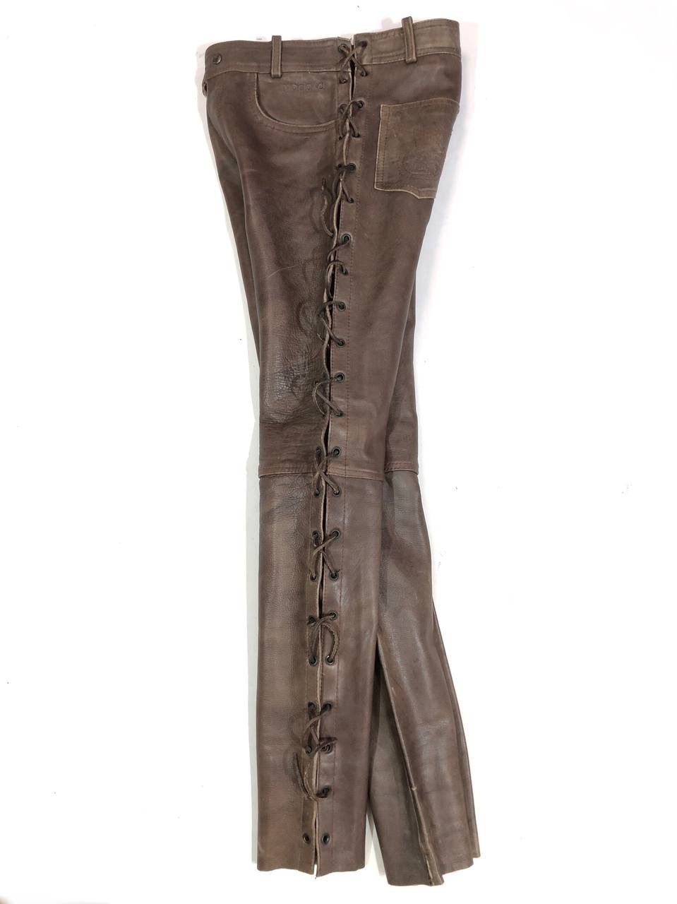 Leather Modeka Racing Moto Leather Pants Vintage Size US 30 / EU 46 - 2 Thumbnail