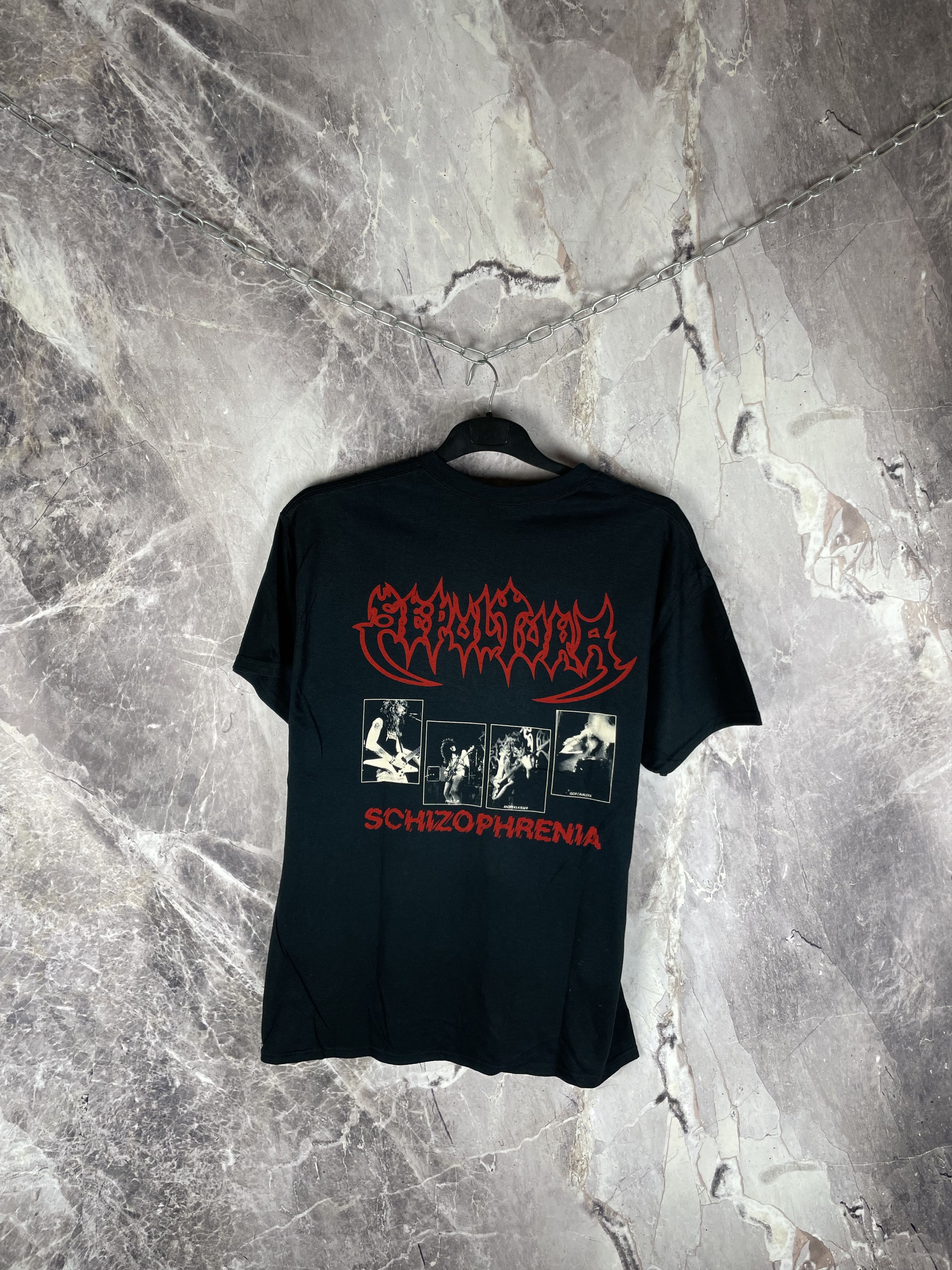 Band Tees Sepultura - Schizophrenia Tee Size US L / EU 52-54 / 3 - 5 Thumbnail
