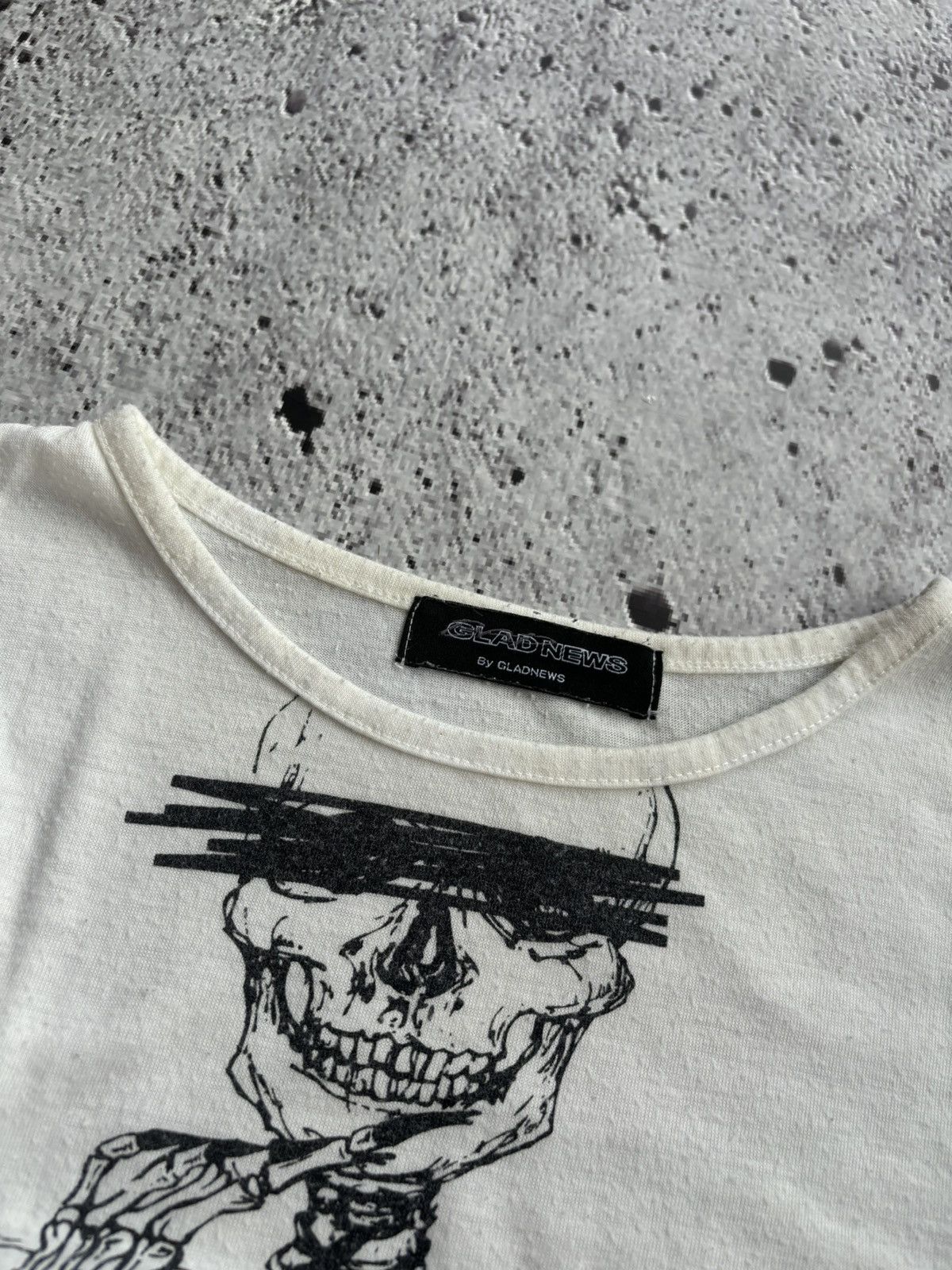Hysteric Glamour Y2k Glad news Skull ifsix punk style Longsleeve Size US S / EU 44-46 / 1 - 4 Thumbnail
