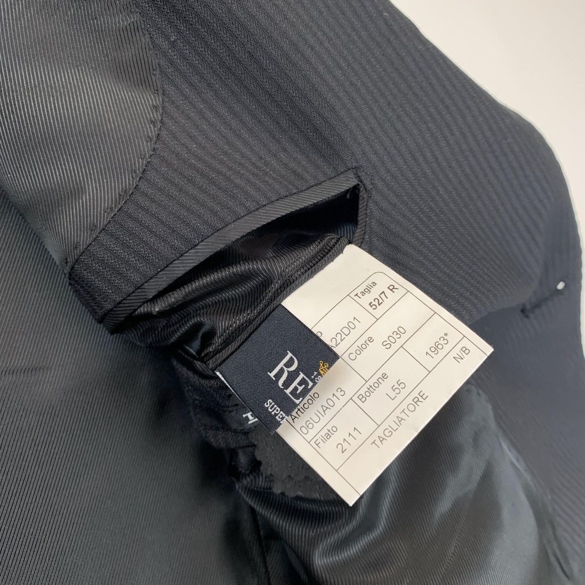 Tagliatore Tagliatore wool 110s classic stripped suit Size 42R - 6 Thumbnail