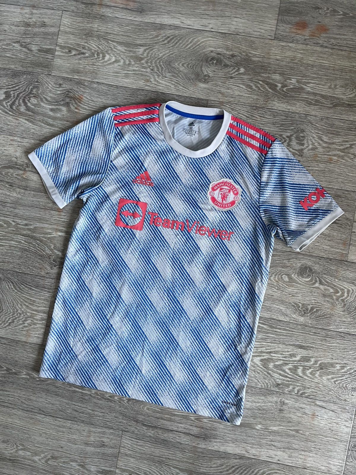 Adidas Adidas Manchester United JON 21/22 Football Soccer JERSEY Size US M / EU 48-50 / 2 - 1 Thumbnail
