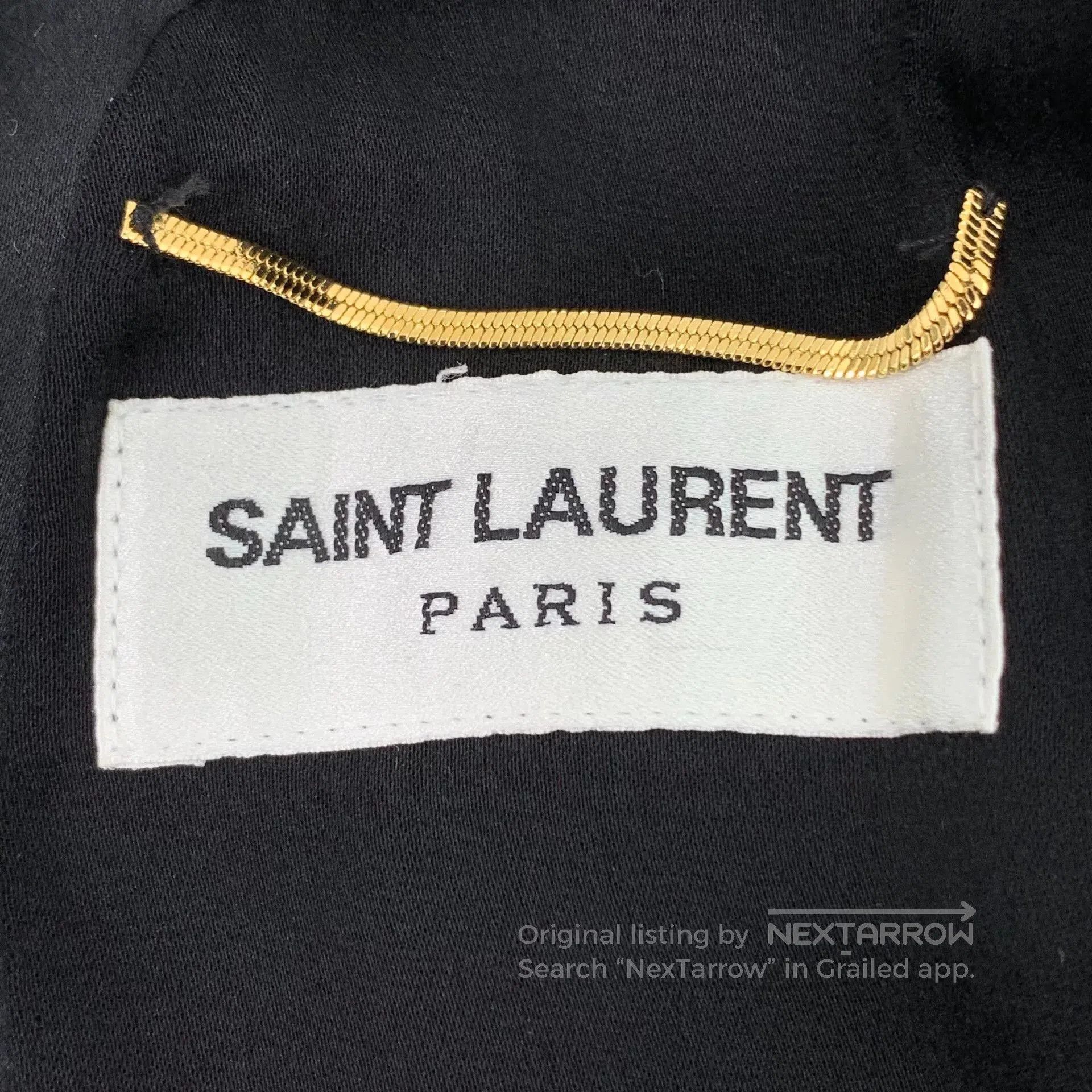 Saint Laurent Paris Saint Laurent Black Velvet Dress. Size S / US 4 / IT 40 - 5 Thumbnail